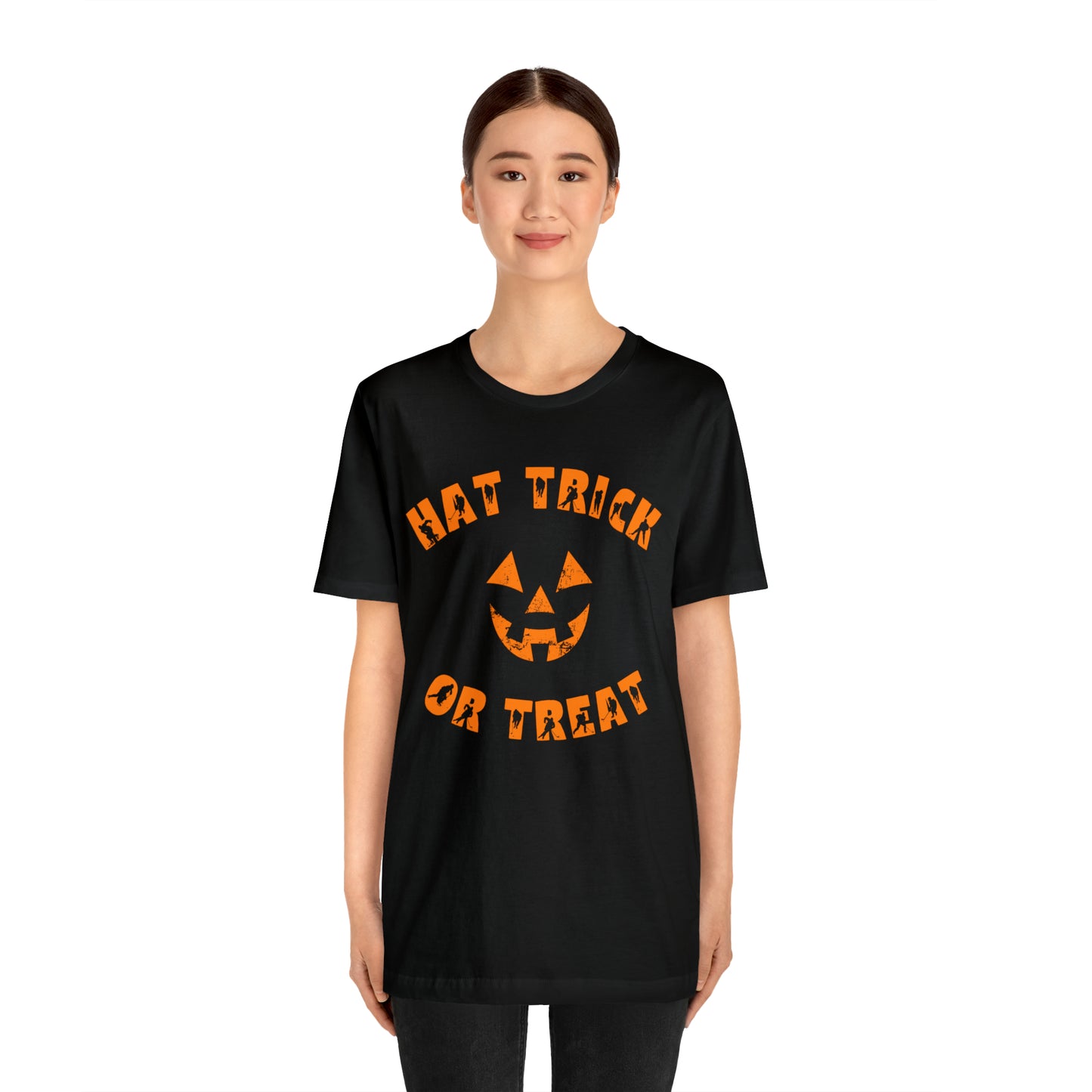 Hat Trick and Treat Unisex Bella + Canvas Short Sleeve Tee