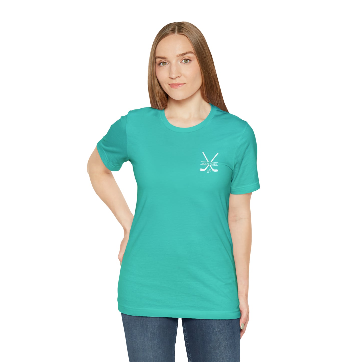 In My Hockey Mom Era Unisex Bella + Canva Tee