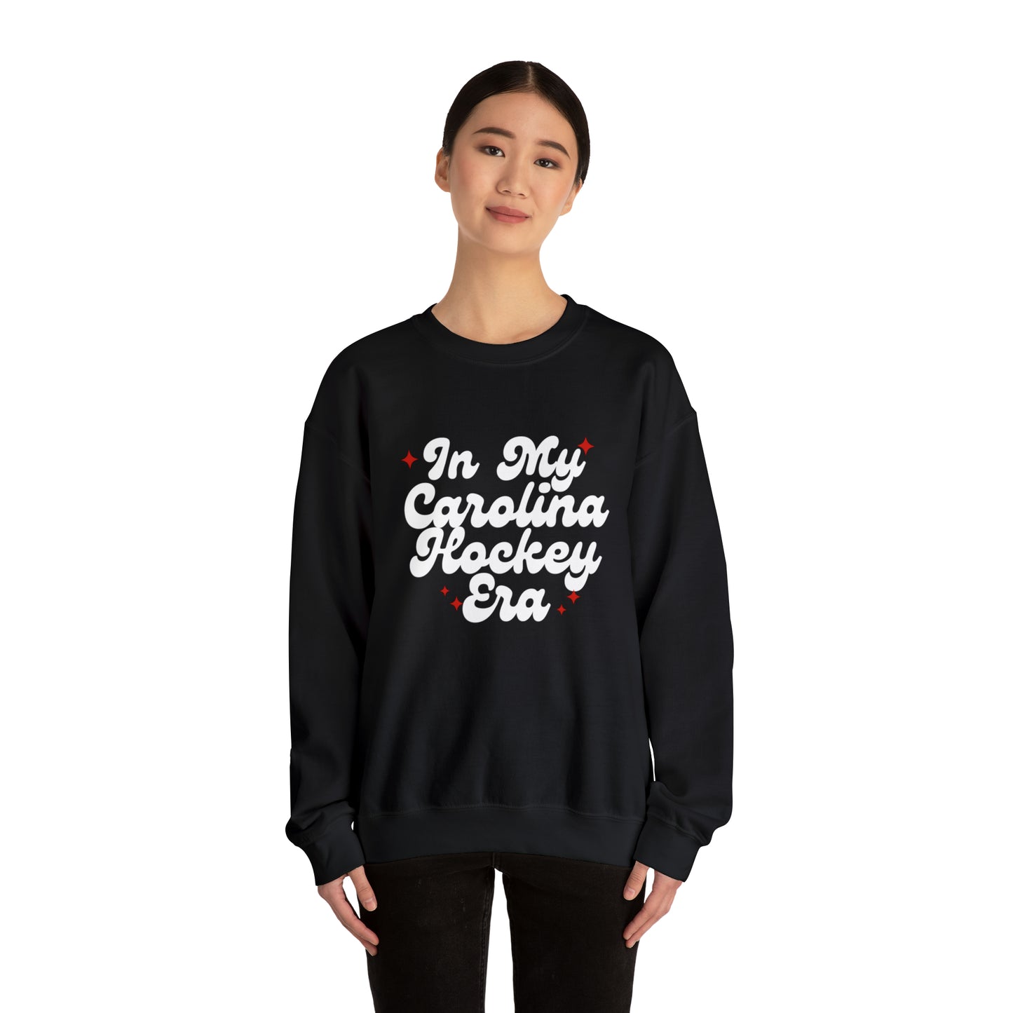 Carolina Hockey Era Unisex Gildan Crewneck Sweatshirt