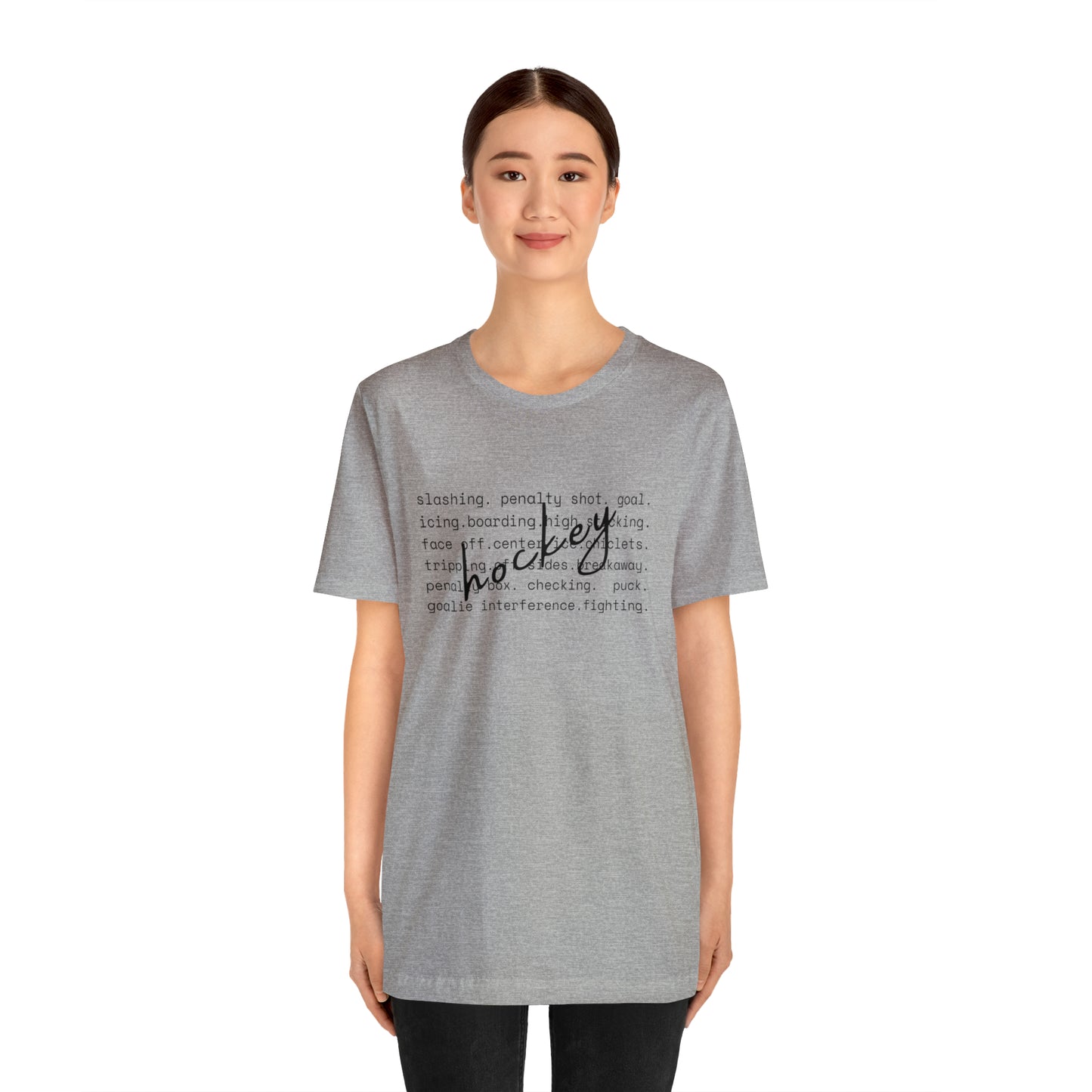 Hockey Unisex Bella + Canvas Tee