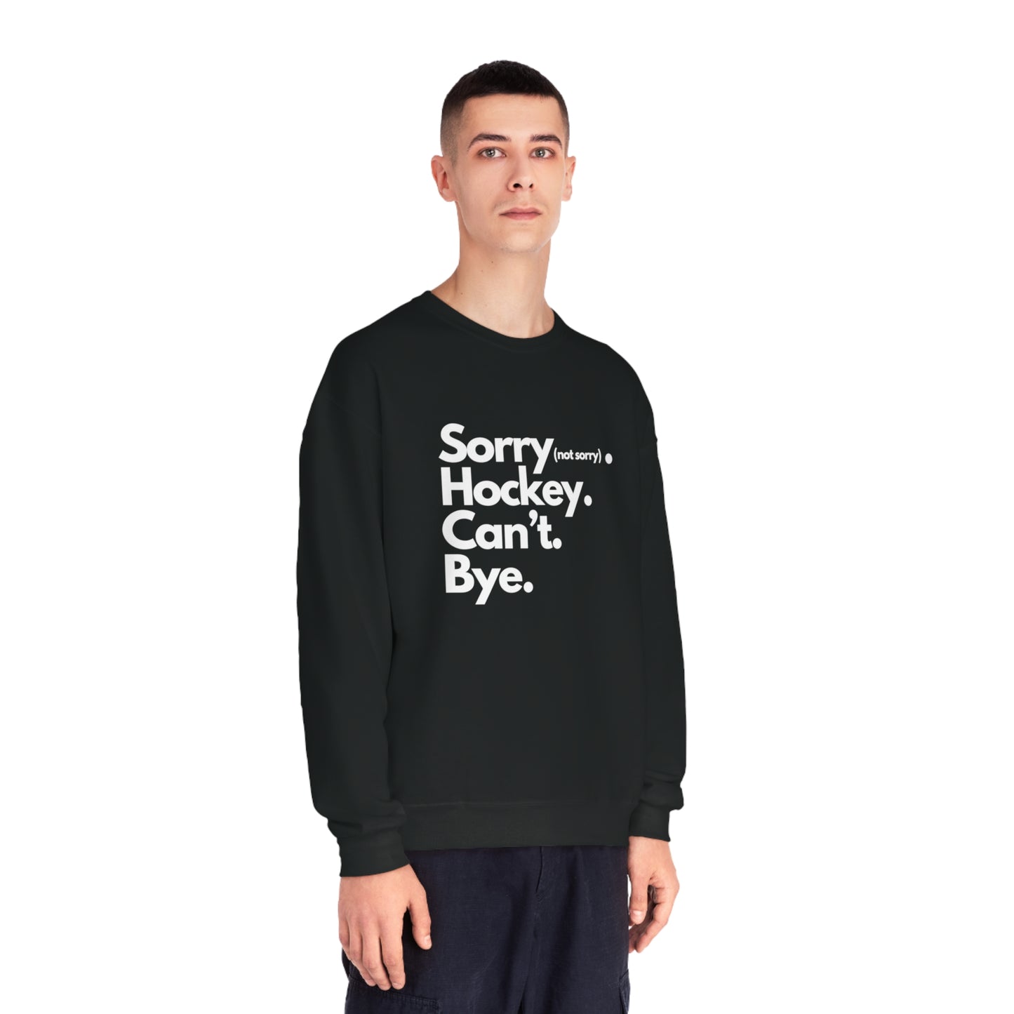 Sorry. Can't Unisex Jerzees Crewneck Sweatshirt