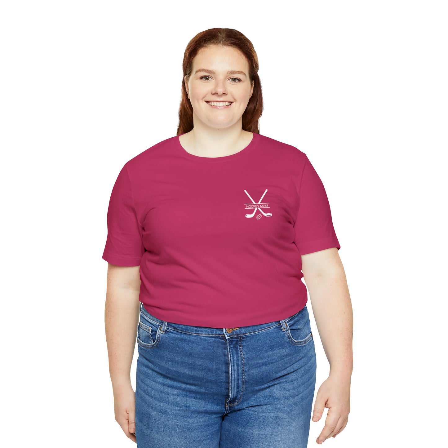 In My Hockey Mom Era Unisex Bella + Canva Tee