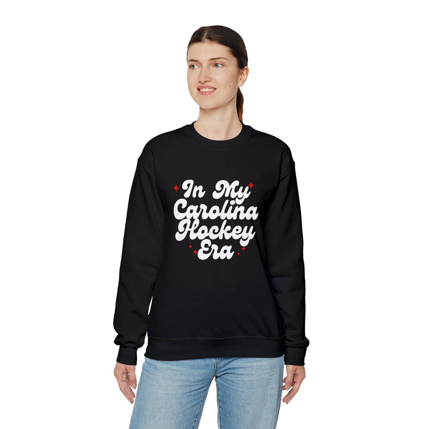Carolina Hockey Era Unisex Gildan Crewneck Sweatshirt