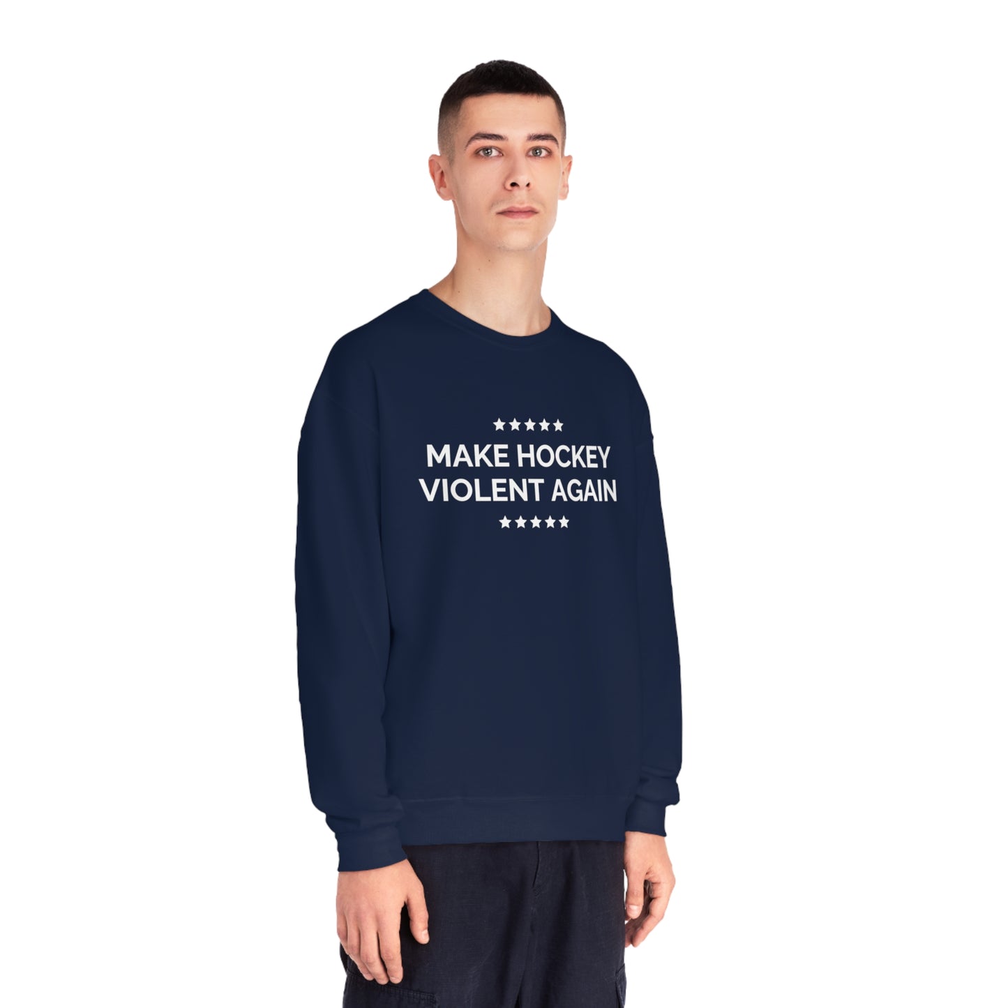 Make Hockey Violent Again Crewneck Sweatshirt