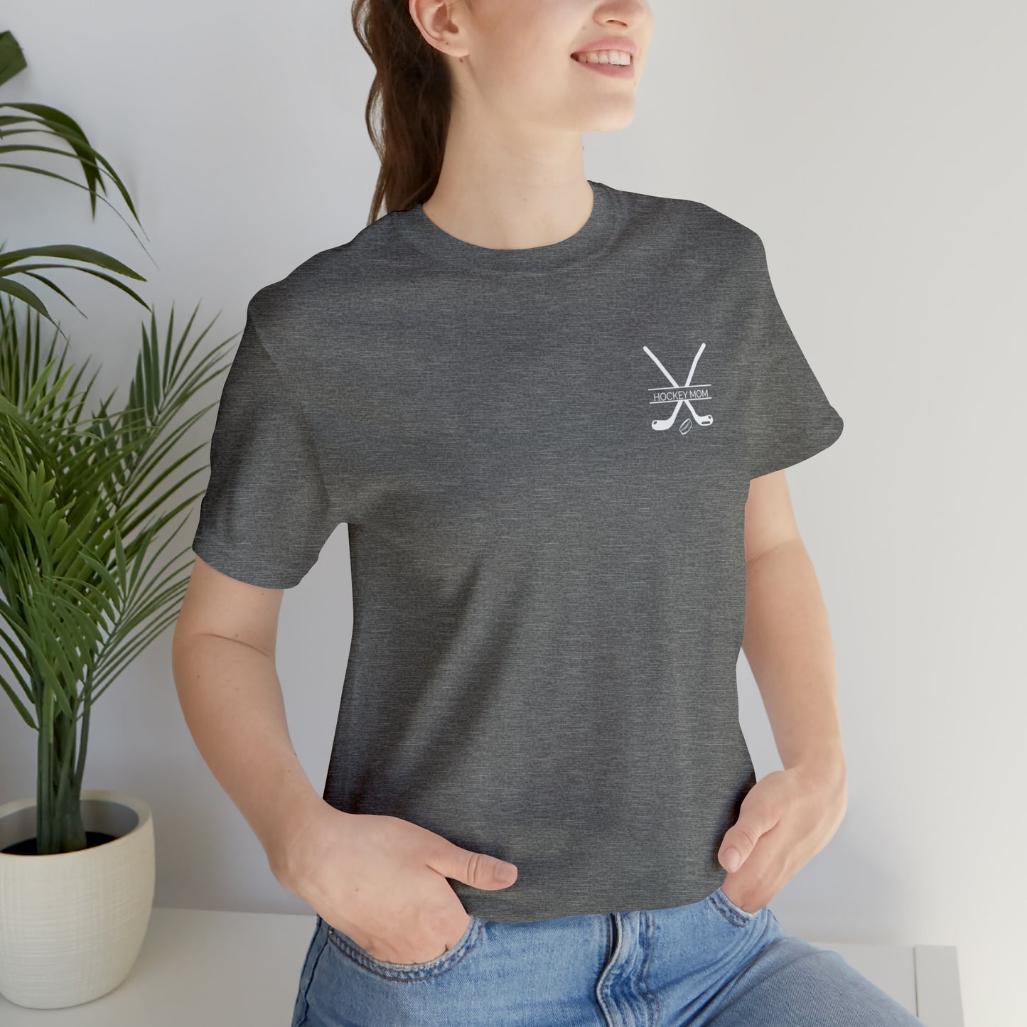 In My Hockey Mom Era Unisex Bella + Canva Tee