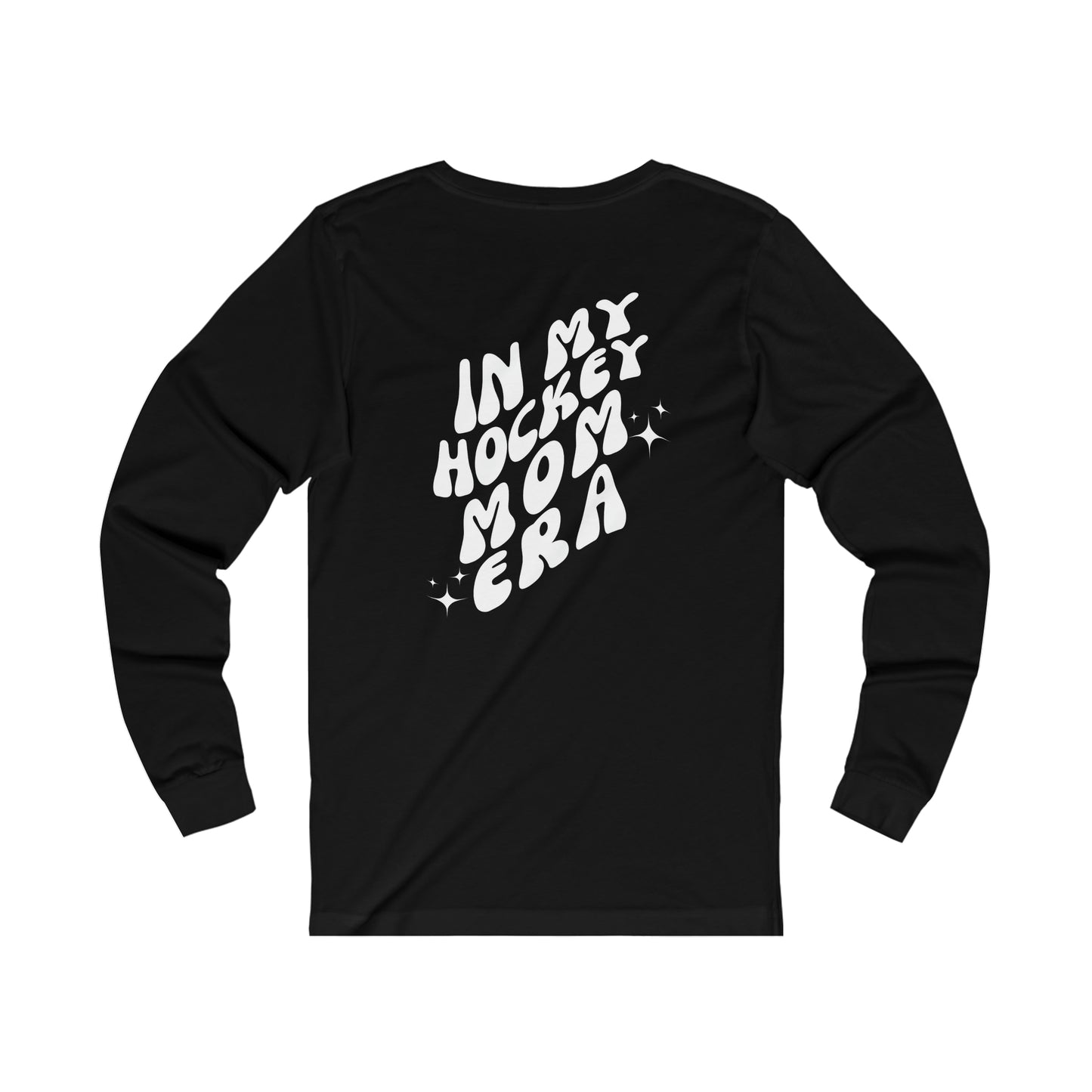 In My Hockey Mom Era Unisex Bella + Canva Long Sleeve Tee