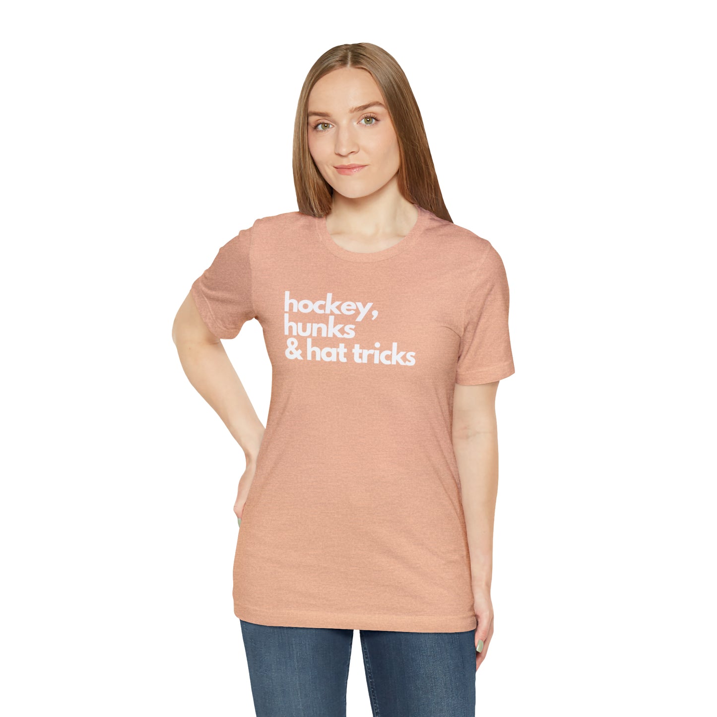 Hockey, Hunks & Hat Tricks Unisex Bella + Canvas T