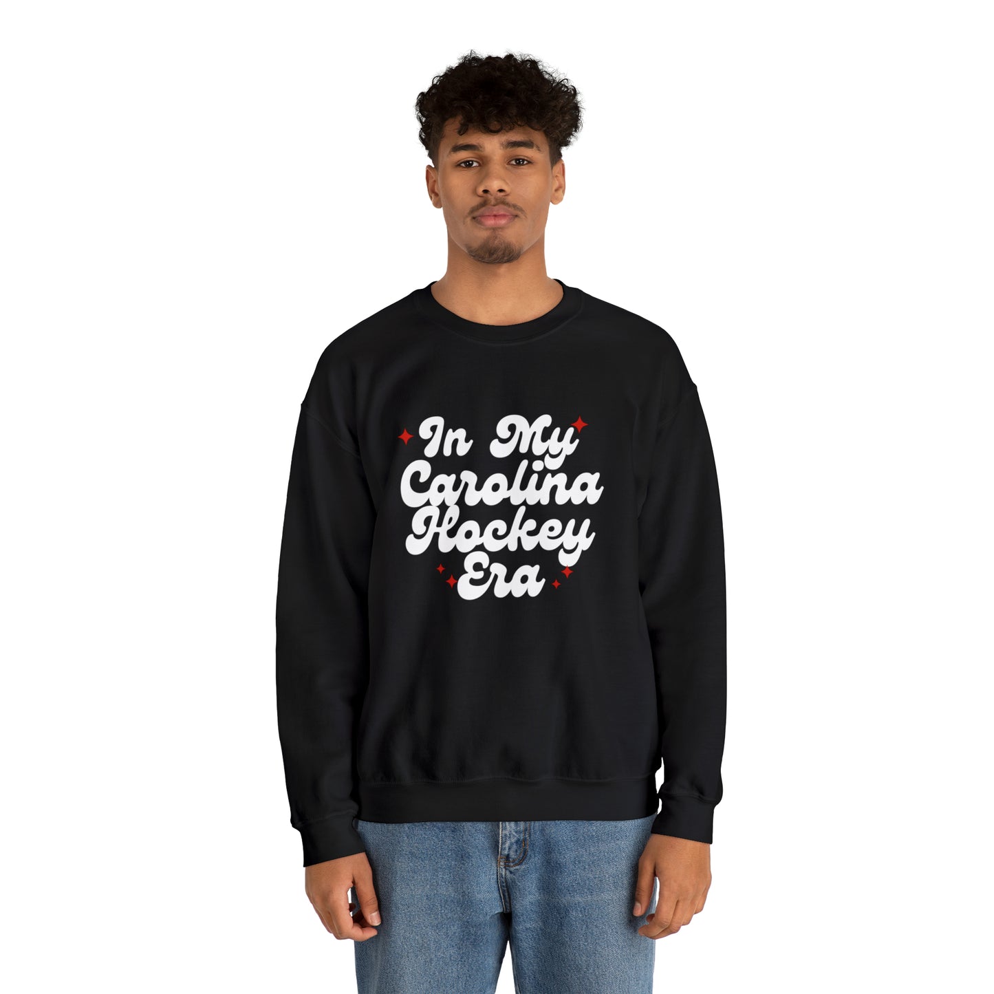 Carolina Hockey Era Unisex Gildan Crewneck Sweatshirt