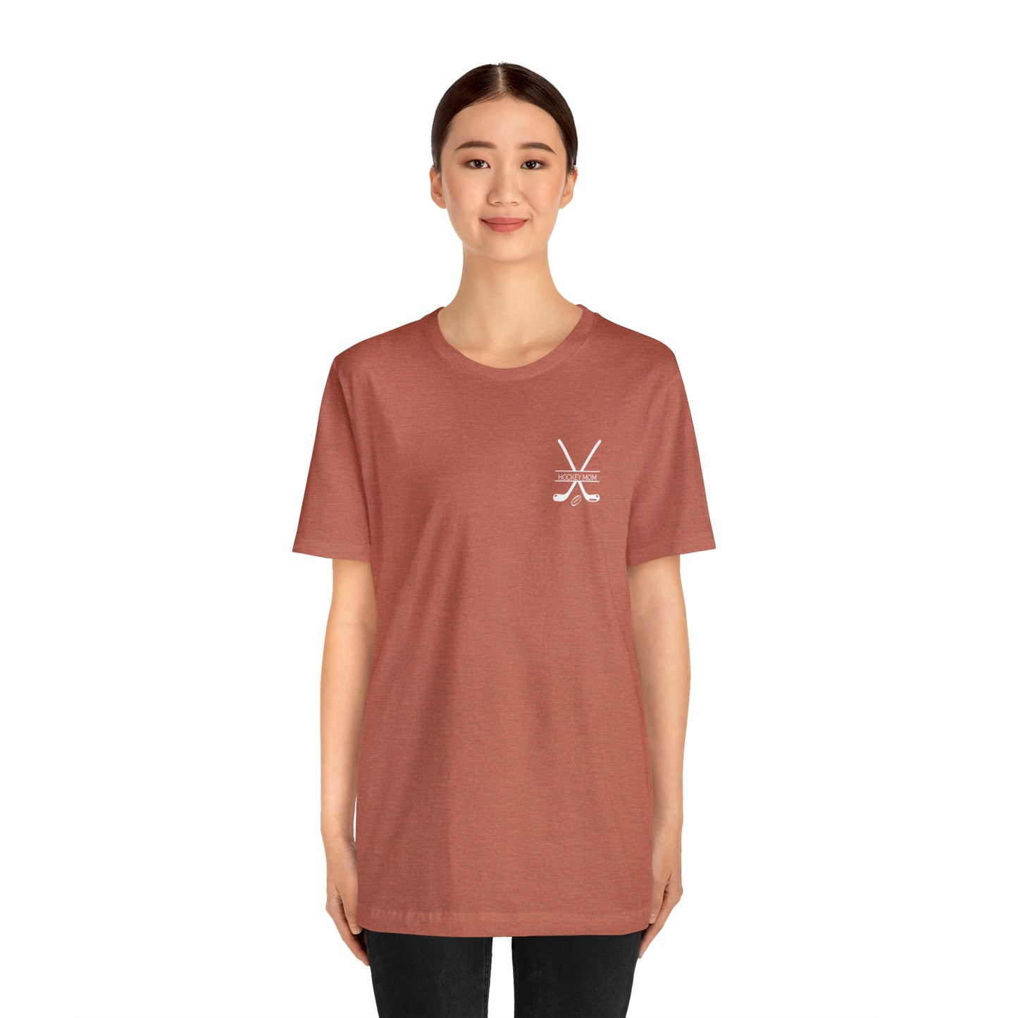 In My Hockey Mom Era Unisex Bella + Canva Tee