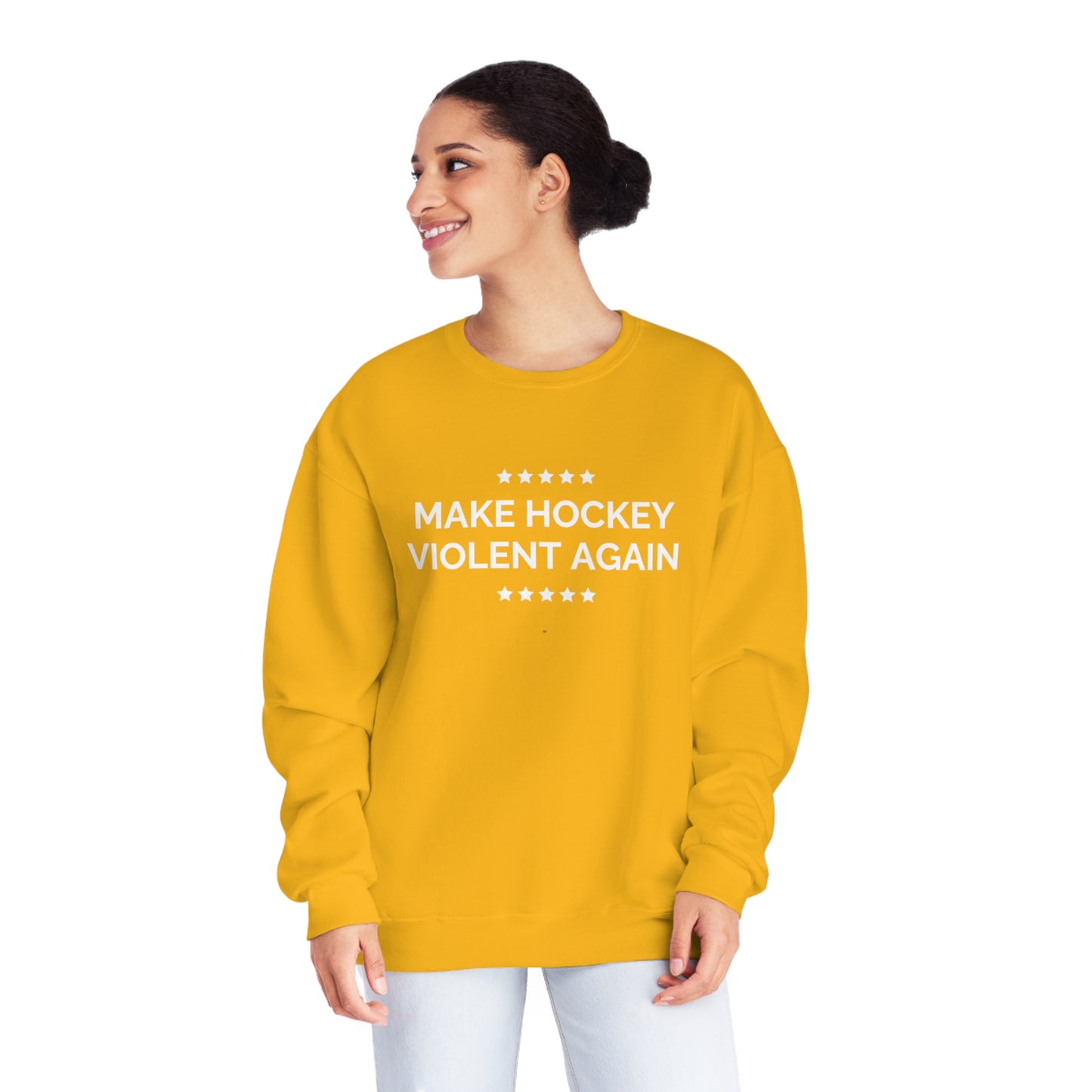 Make Hockey Violent Again Crewneck Sweatshirt