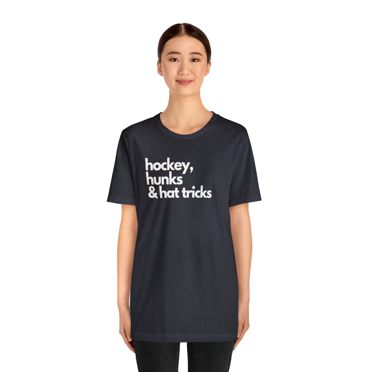 Hockey, Hunks & Hat Tricks Unisex Bella + Canvas T