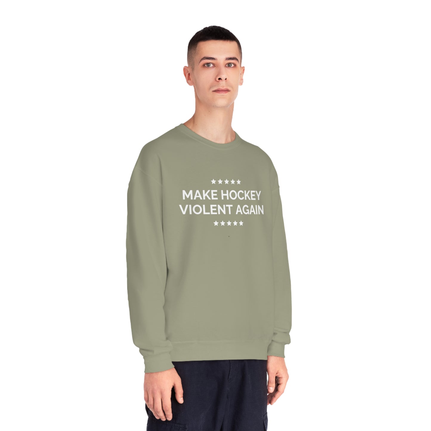 Make Hockey Violent Again Crewneck Sweatshirt