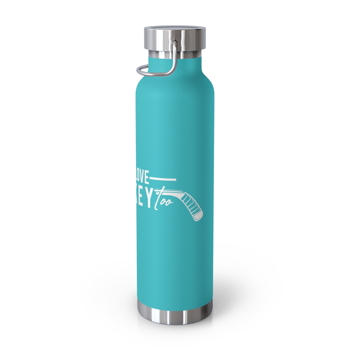 Ladies Love Hockey Too Insulated Bottle, 22oz