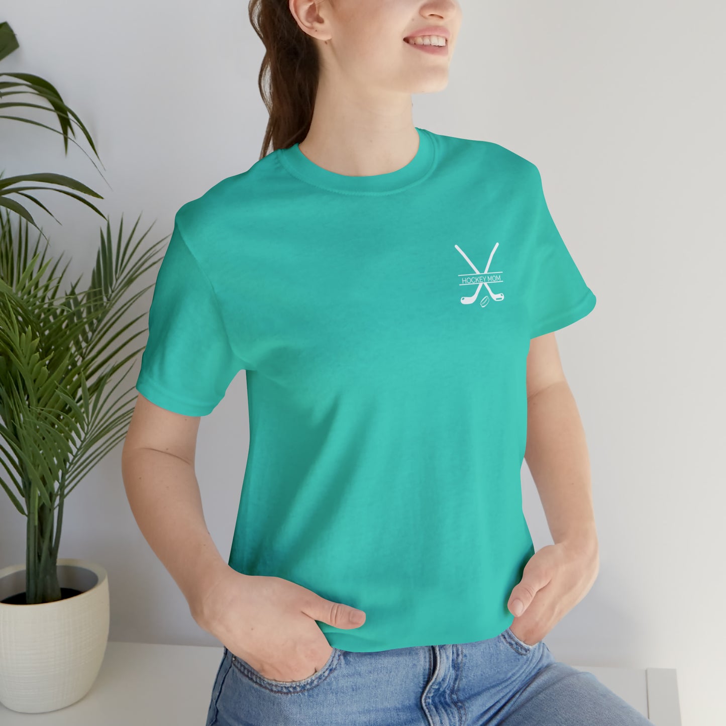 In My Hockey Mom Era Unisex Bella + Canva Tee