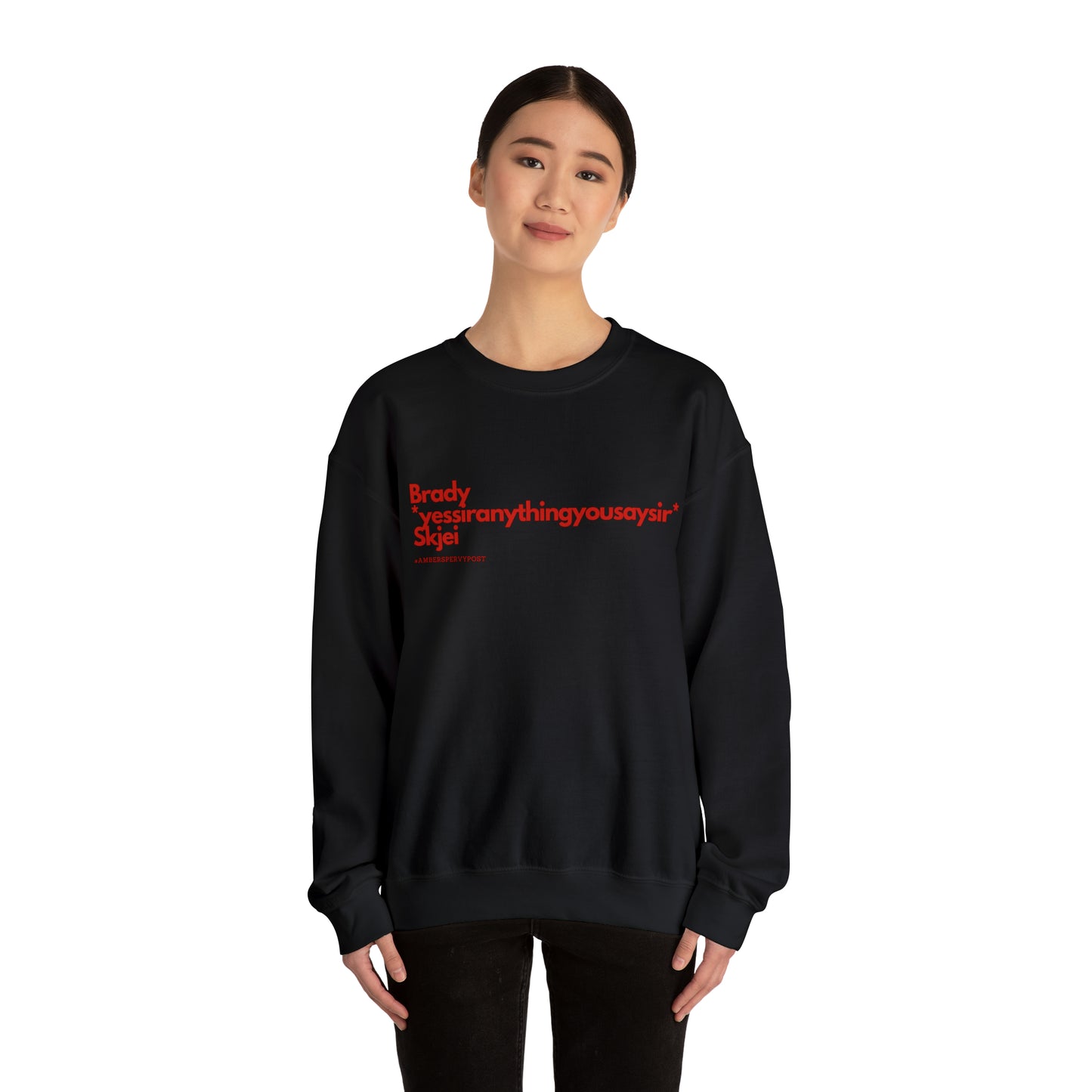 Brady *yessiranythingyousaysir* Skjei Unisex Gildan Crewneck Sweatshirt