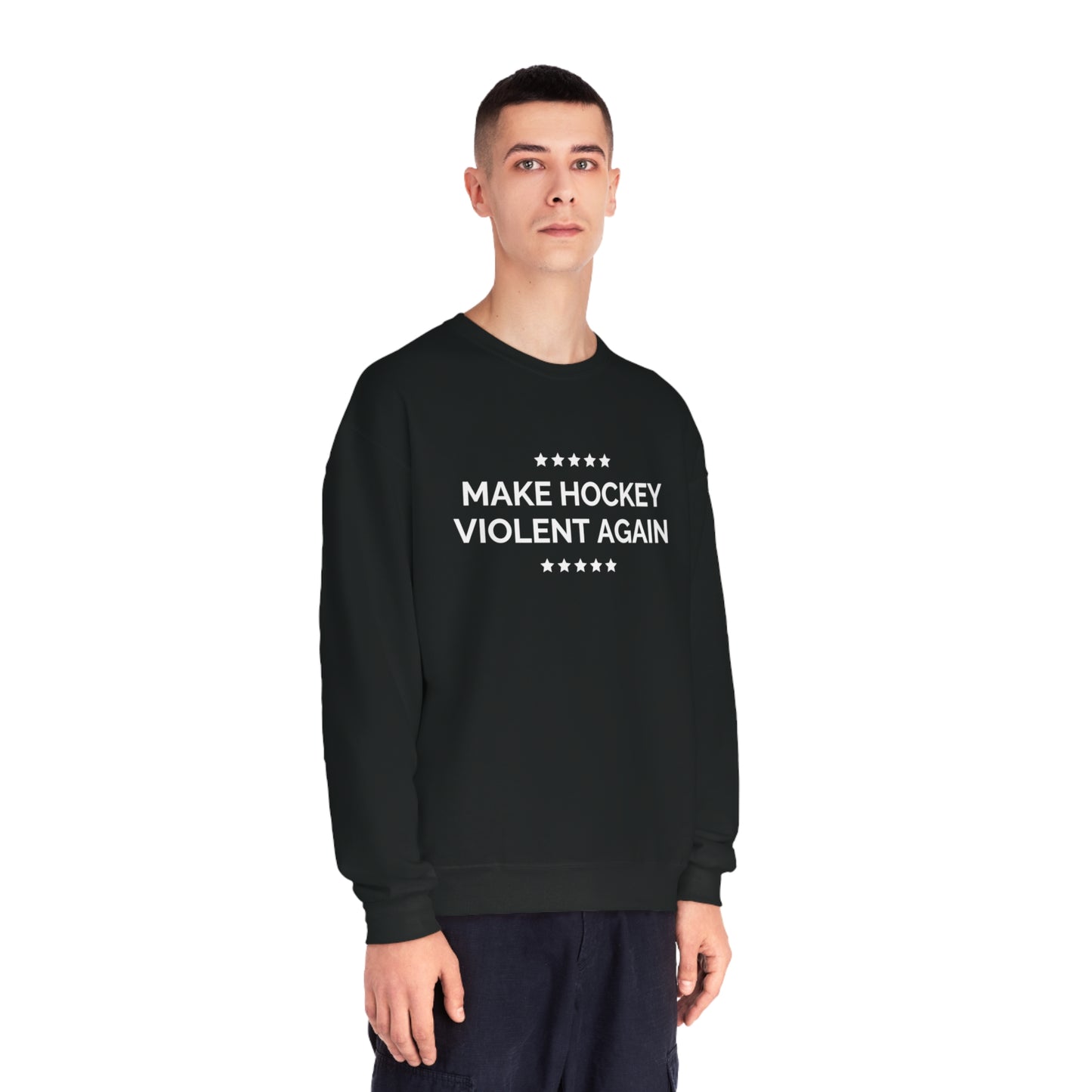 Make Hockey Violent Again Crewneck Sweatshirt