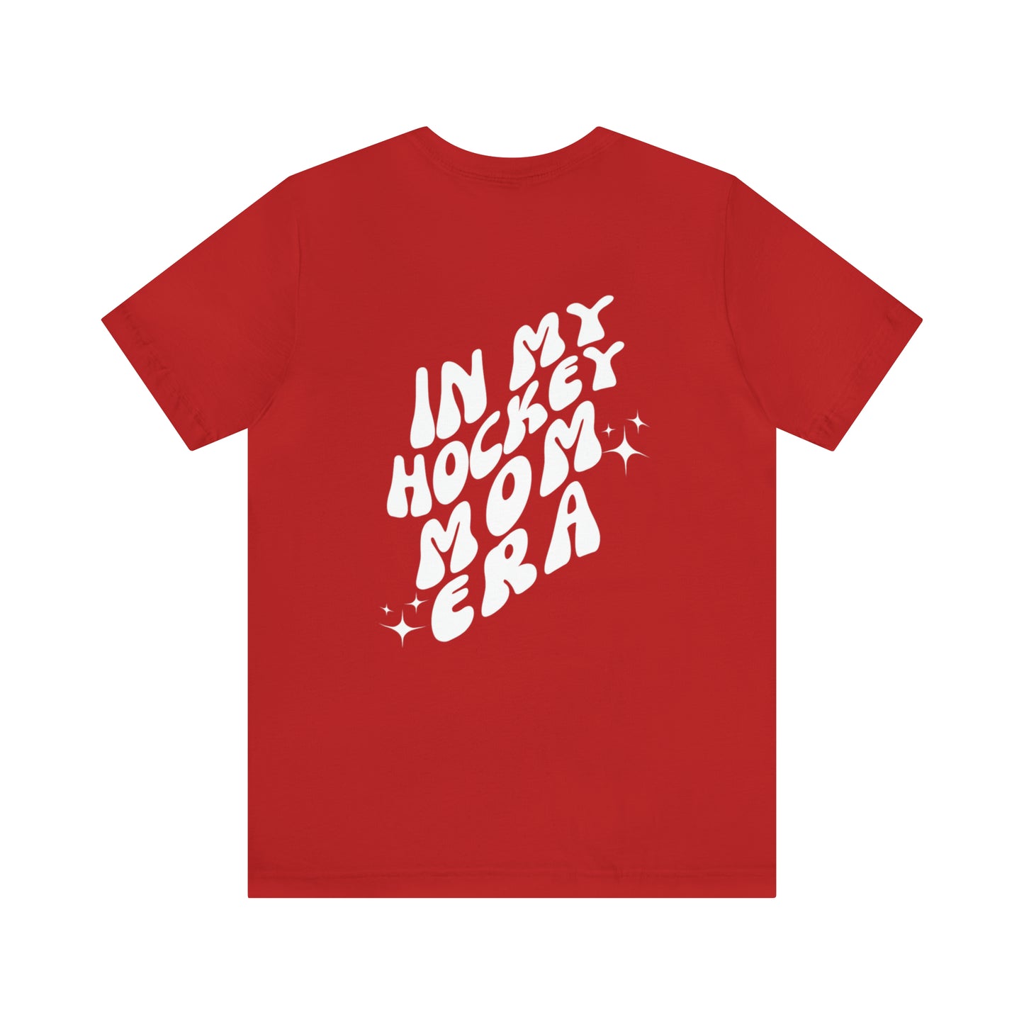 In My Hockey Mom Era Unisex Bella + Canva Tee