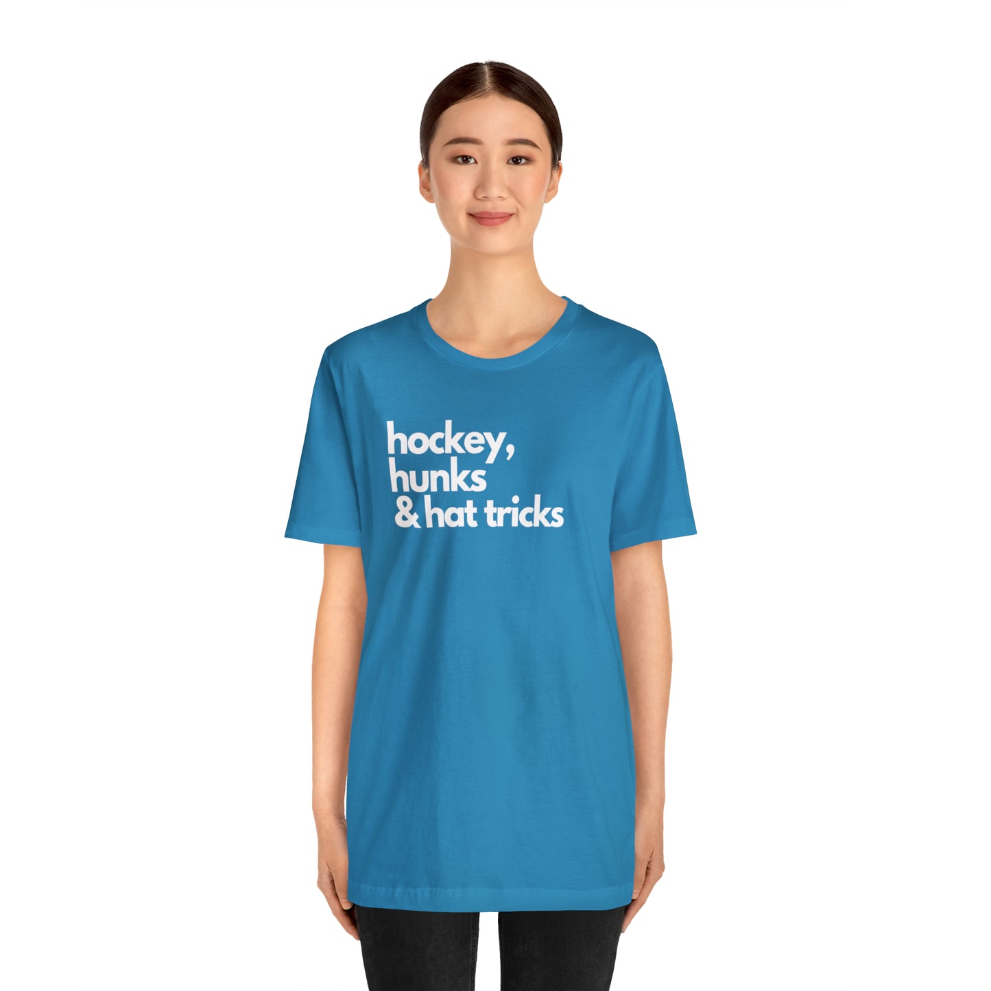 Hockey, Hunks & Hat Tricks Unisex Bella + Canvas T