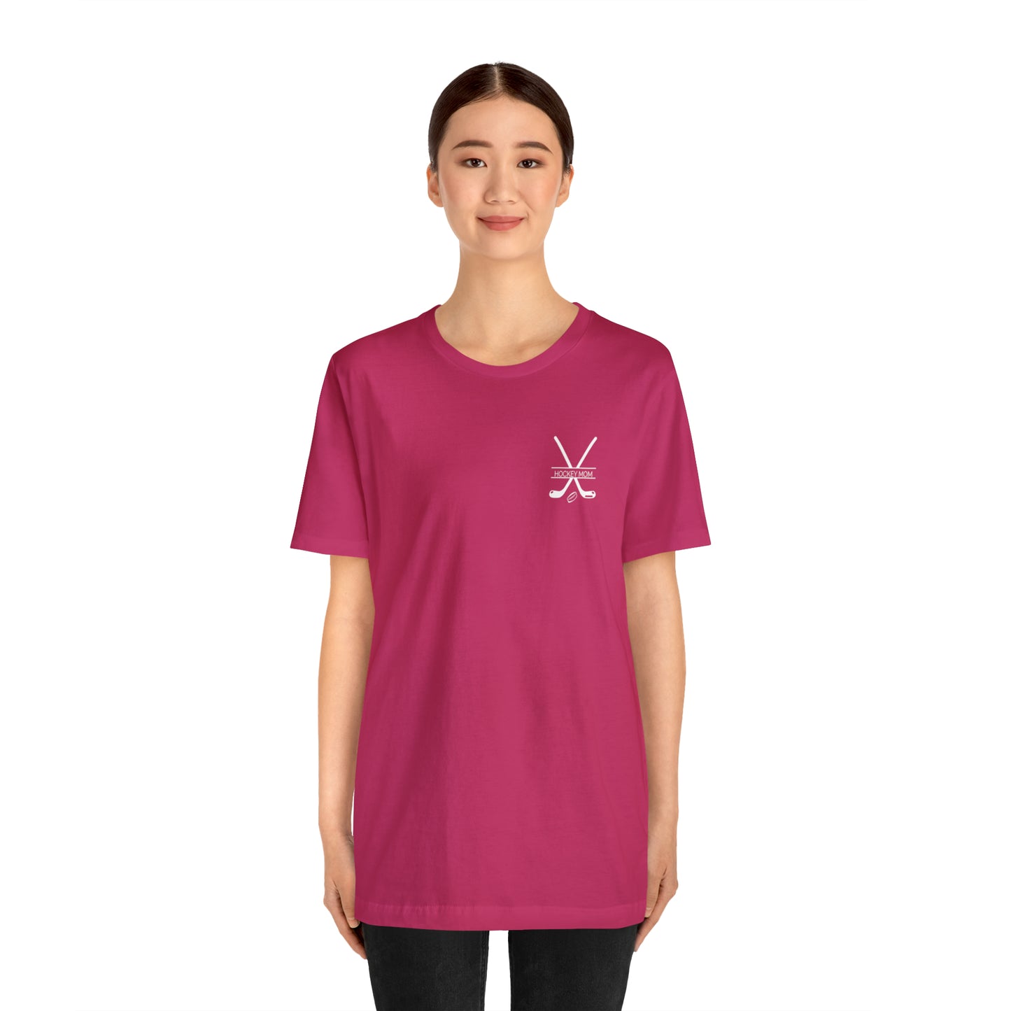 In My Hockey Mom Era Unisex Bella + Canva Tee