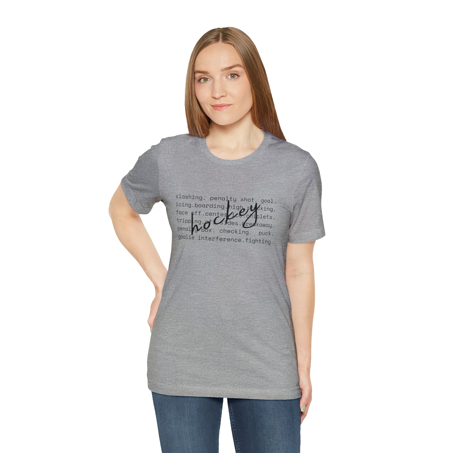 Hockey Unisex Bella + Canvas Tee