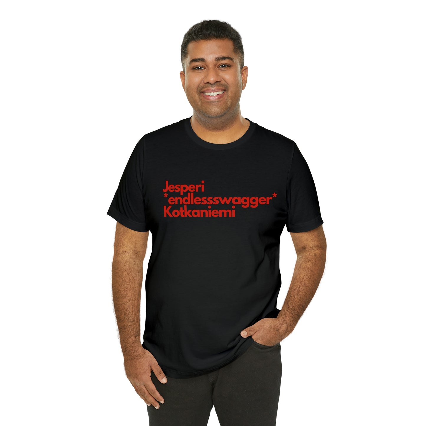 Jesperi *endlessswagger* Kotkaniemi Unisex Jersey Short Sleeve Tee
