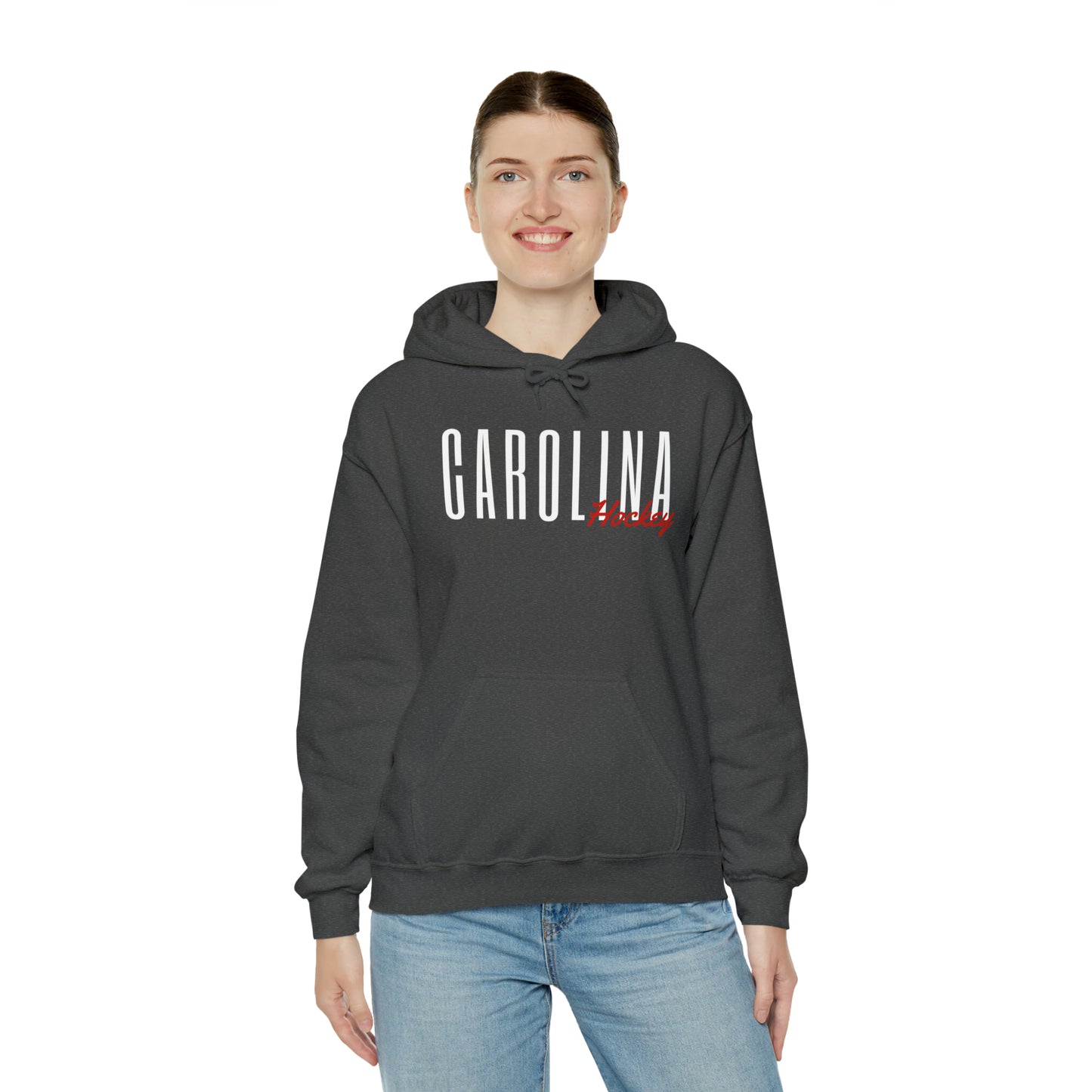 Carolina Hockey Unisex Gildan Hooded Sweatshirt