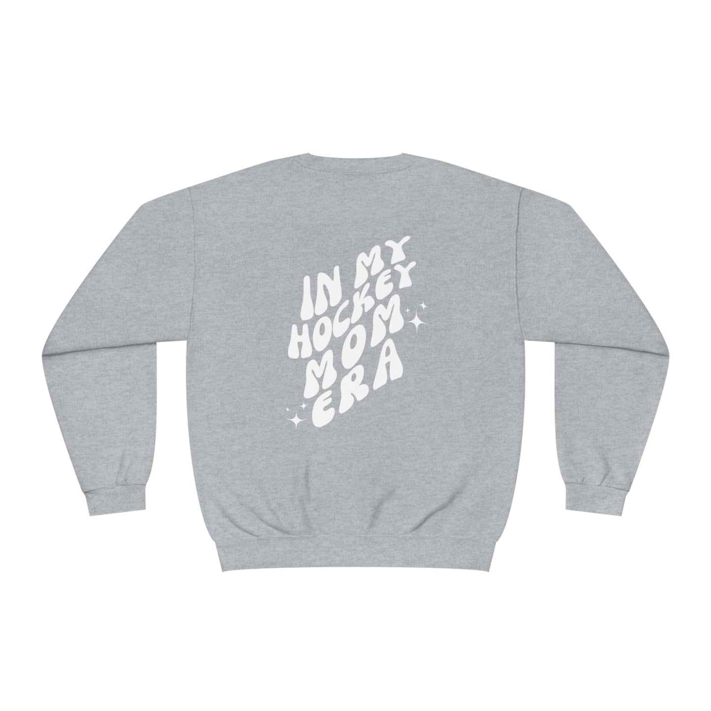 In my Hockey Mom Era Unisex Jerzees Crewneck Sweatshirt