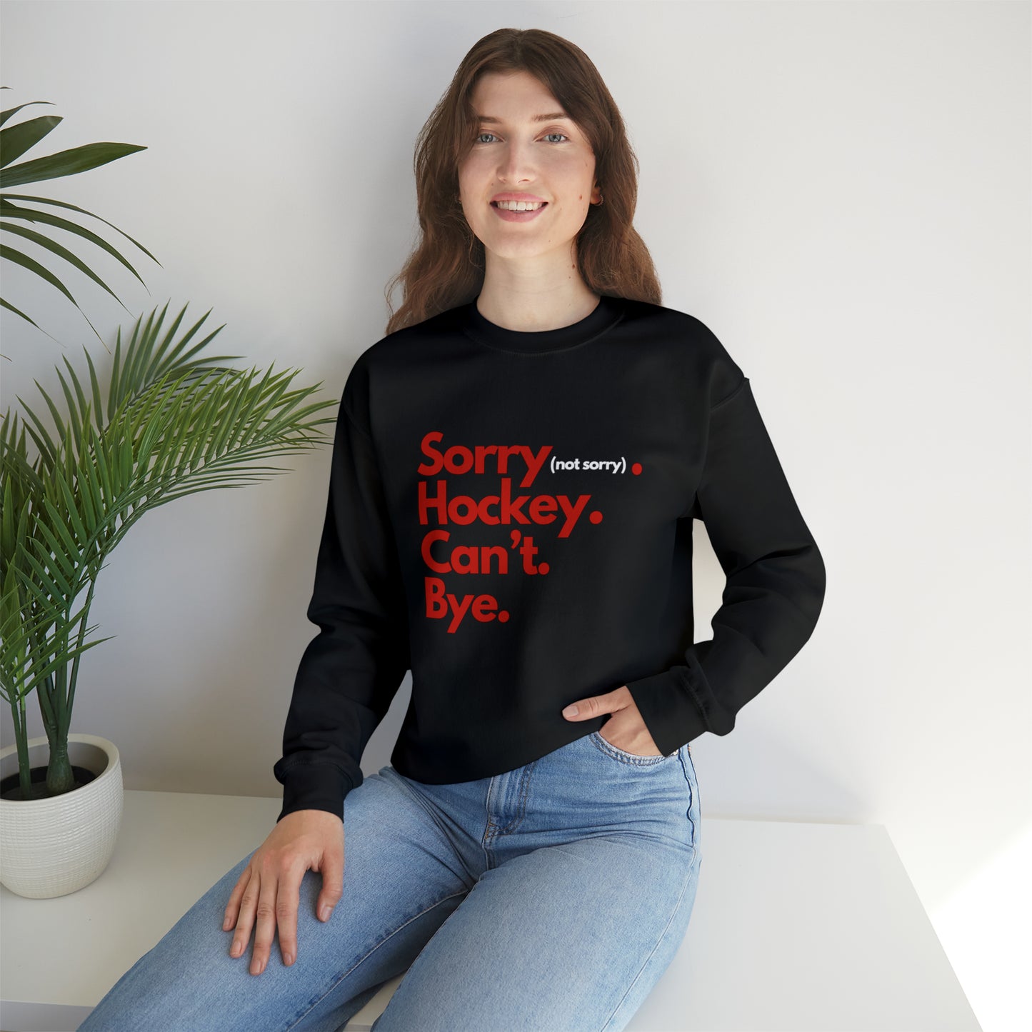 Sorry. Can't. Unisex Heavy Blend™ Crewneck Sweatshirt