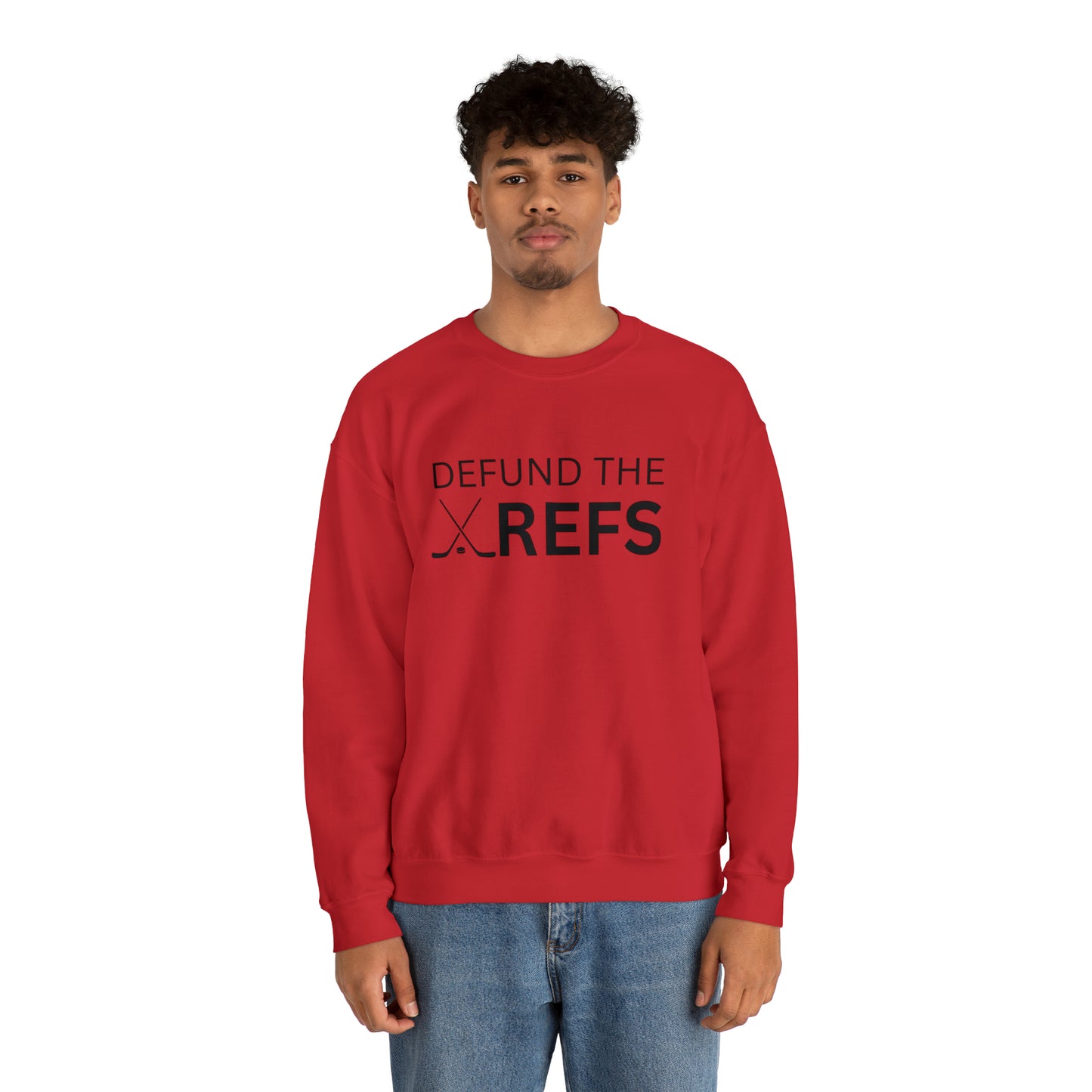 Defund the Refs Unisex Crewneck Sweatshirt