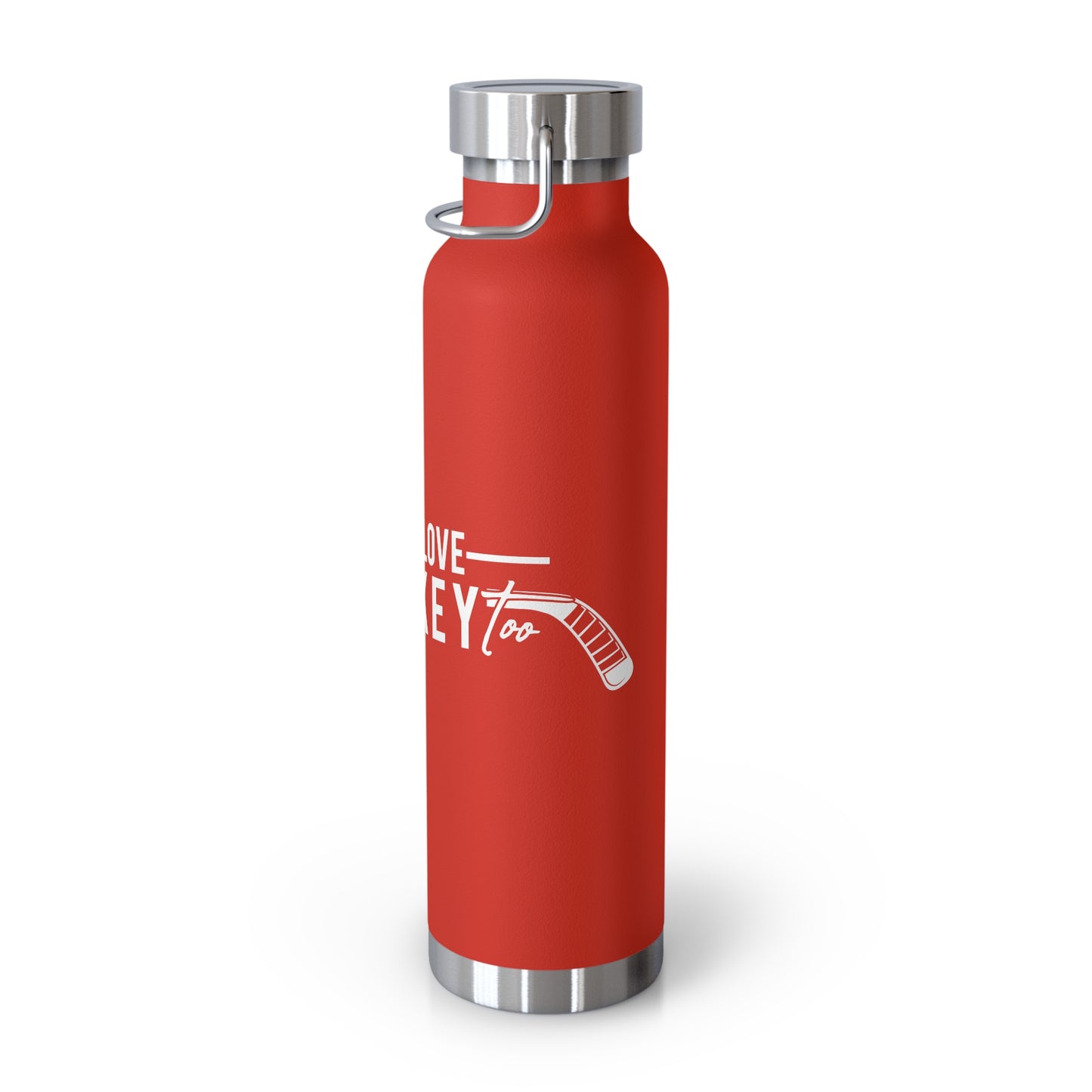Ladies Love Hockey Too Insulated Bottle, 22oz