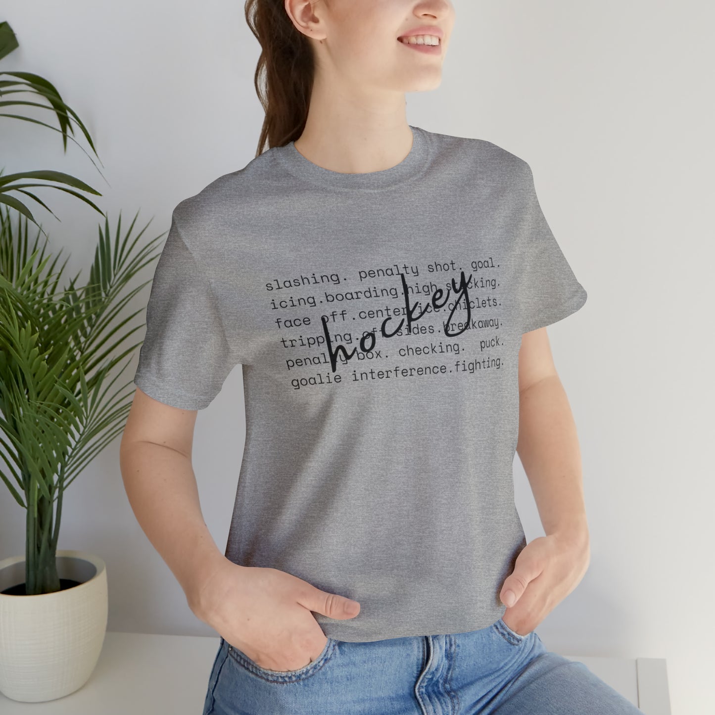 Hockey Unisex Bella + Canvas Tee