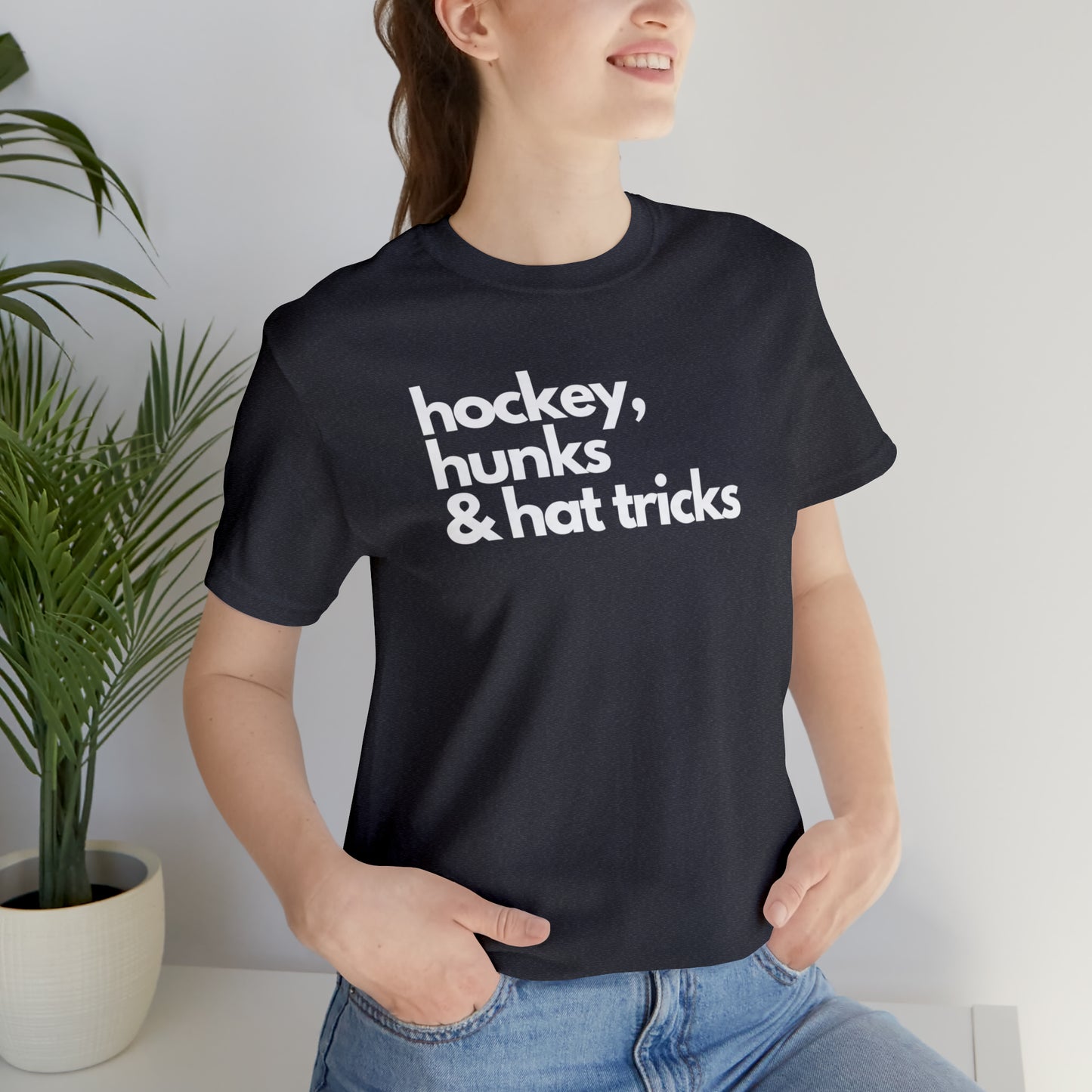 Hockey, Hunks & Hat Tricks Unisex Bella + Canvas T