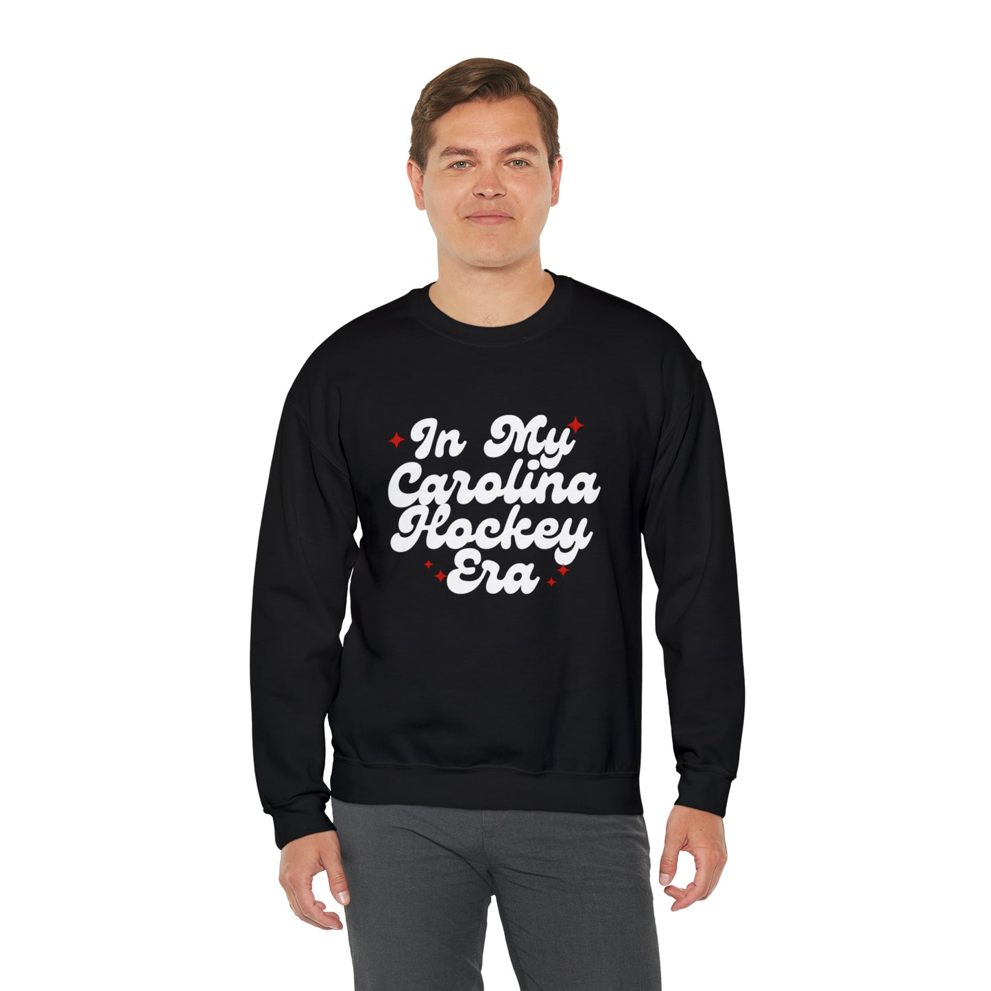 Carolina Hockey Era Unisex Gildan Crewneck Sweatshirt