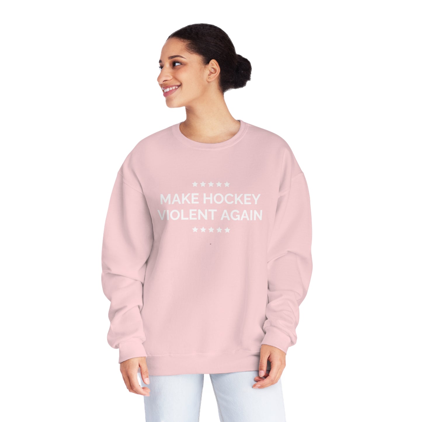 Make Hockey Violent Again Crewneck Sweatshirt