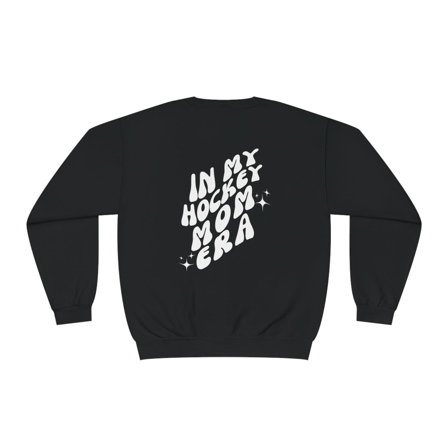 In my Hockey Mom Era Unisex Jerzees Crewneck Sweatshirt