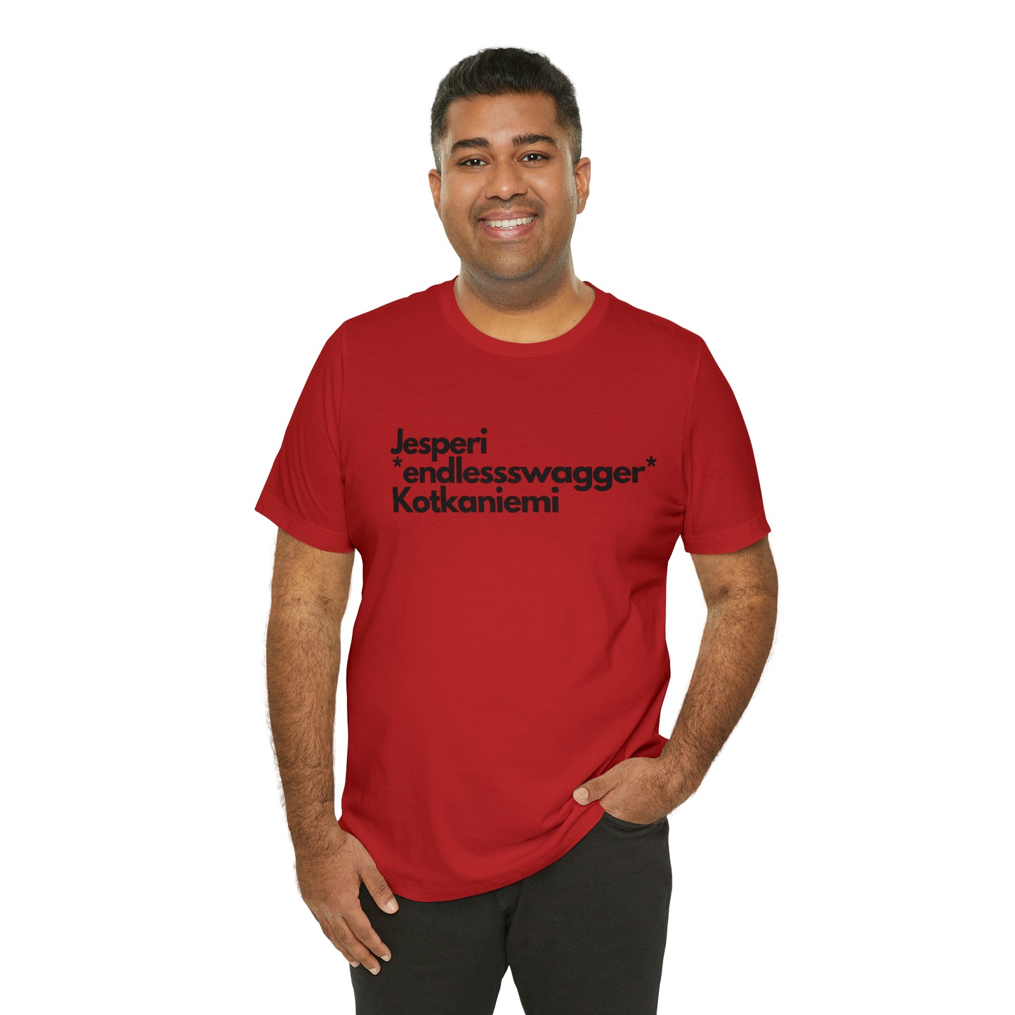 Jesperi *endlessswagger* Kotkaniemi Unisex Jersey Short Sleeve Tee