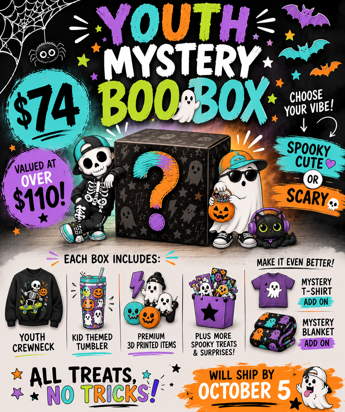 *YOUTH* Mystery Boo Box