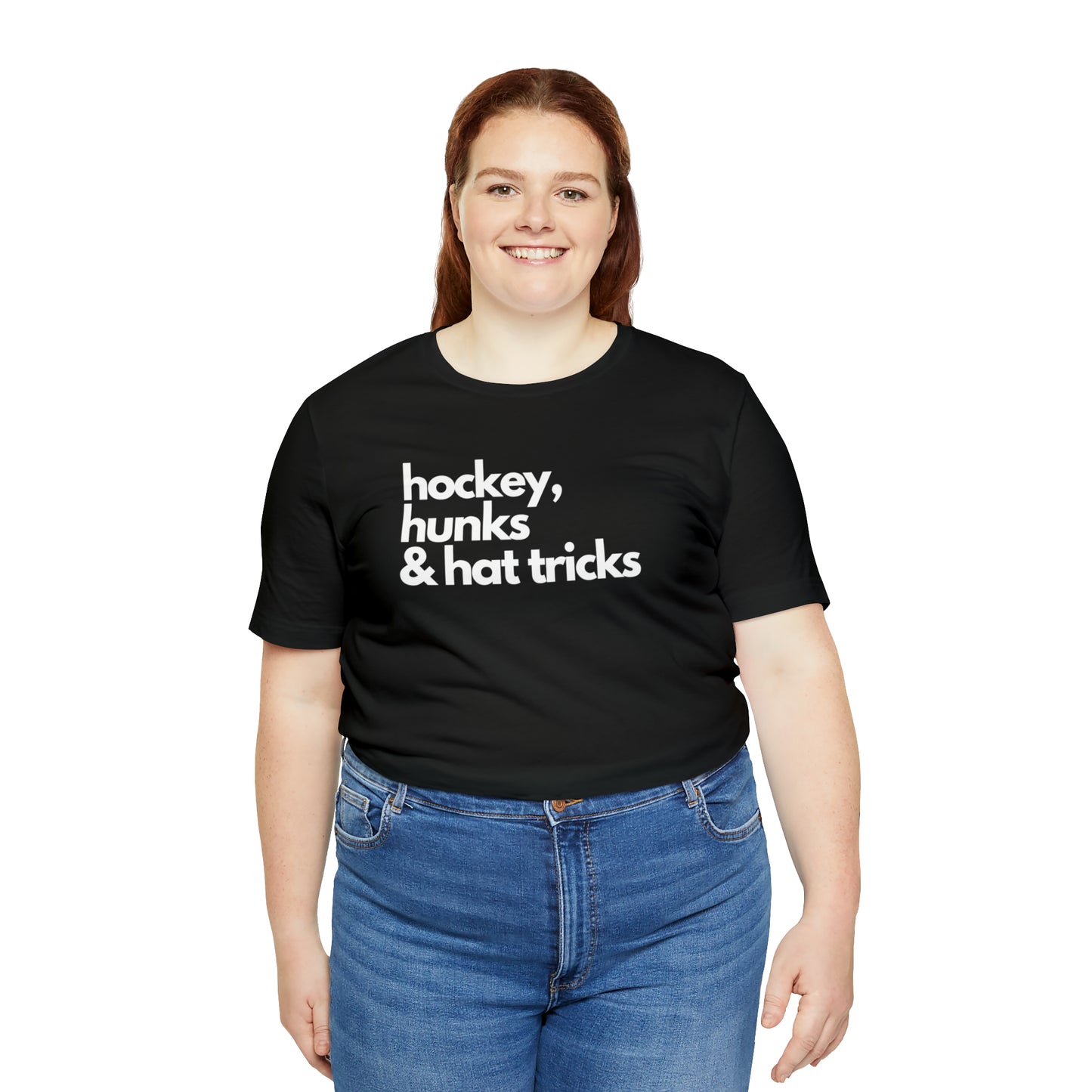 Hockey, Hunks & Hat Tricks Unisex Bella + Canvas T