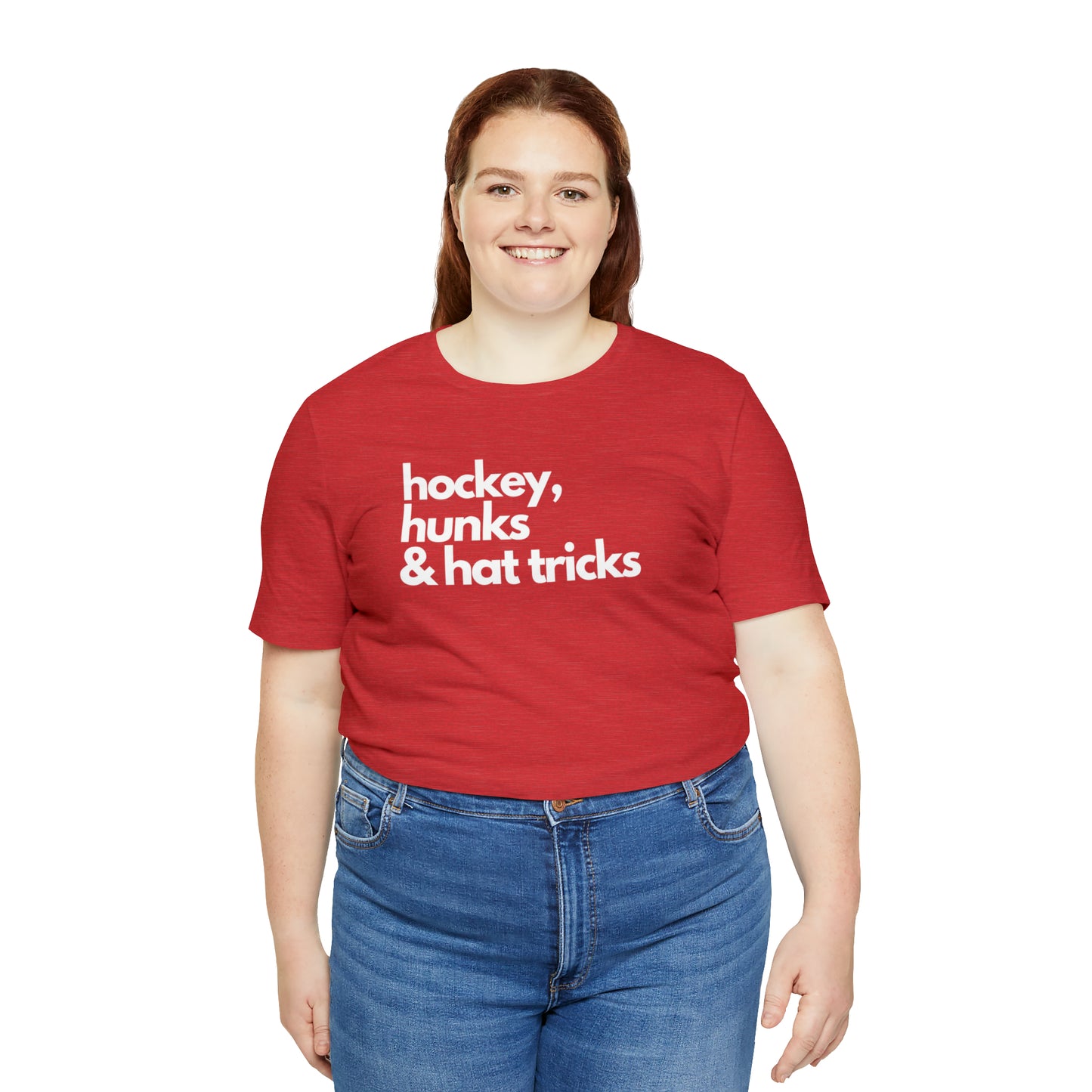 Hockey, Hunks & Hat Tricks Unisex Bella + Canvas T