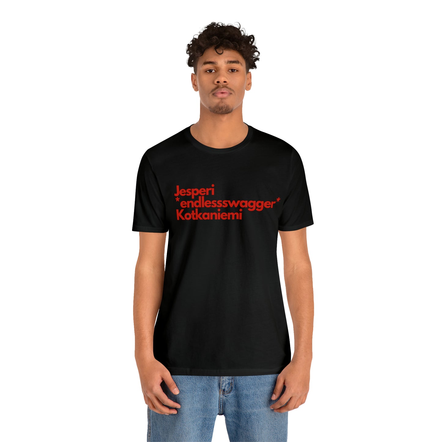 Jesperi *endlessswagger* Kotkaniemi Unisex Jersey Short Sleeve Tee