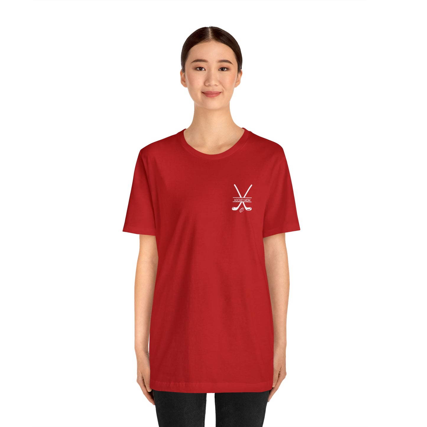 In My Hockey Mom Era Unisex Bella + Canva Tee
