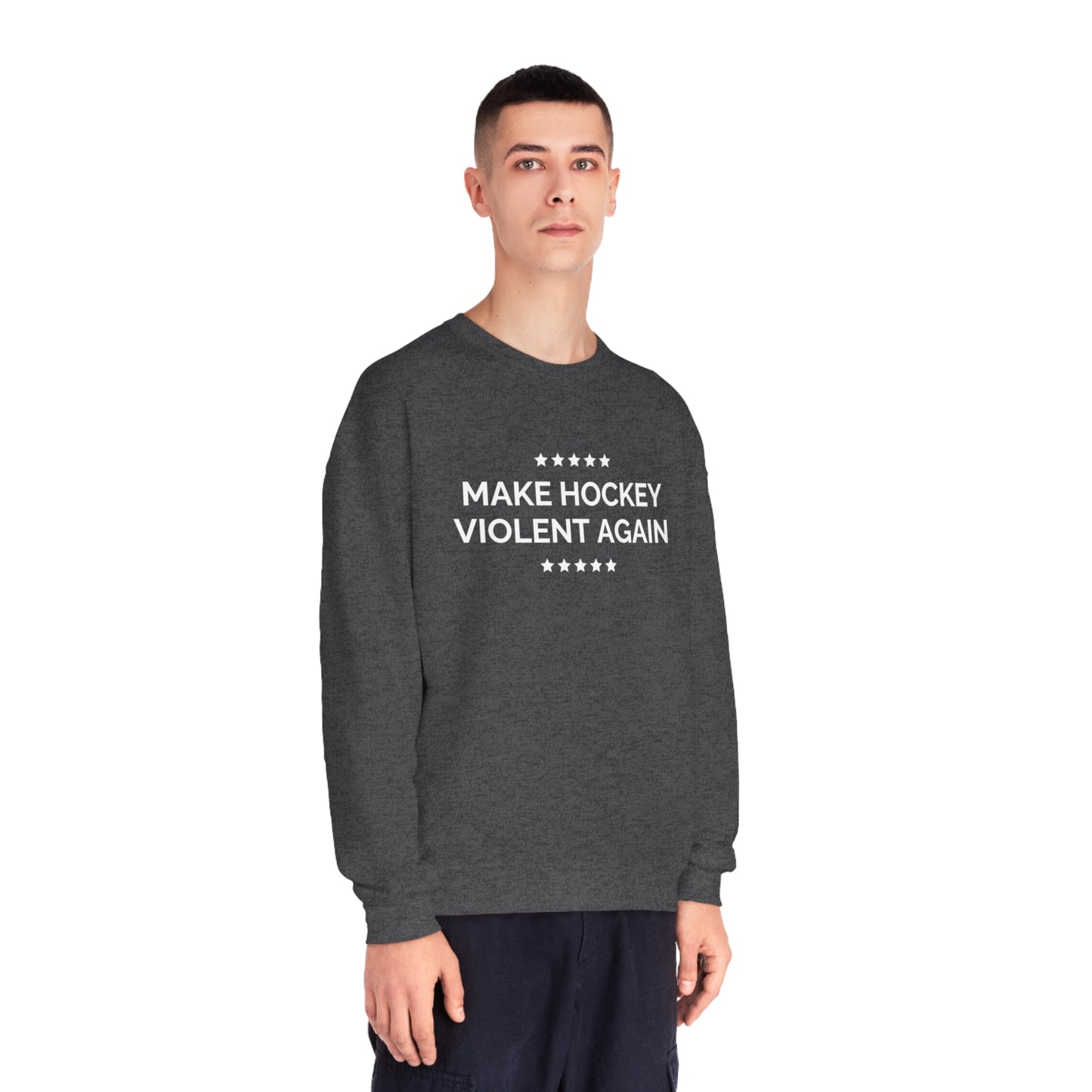 Make Hockey Violent Again Crewneck Sweatshirt