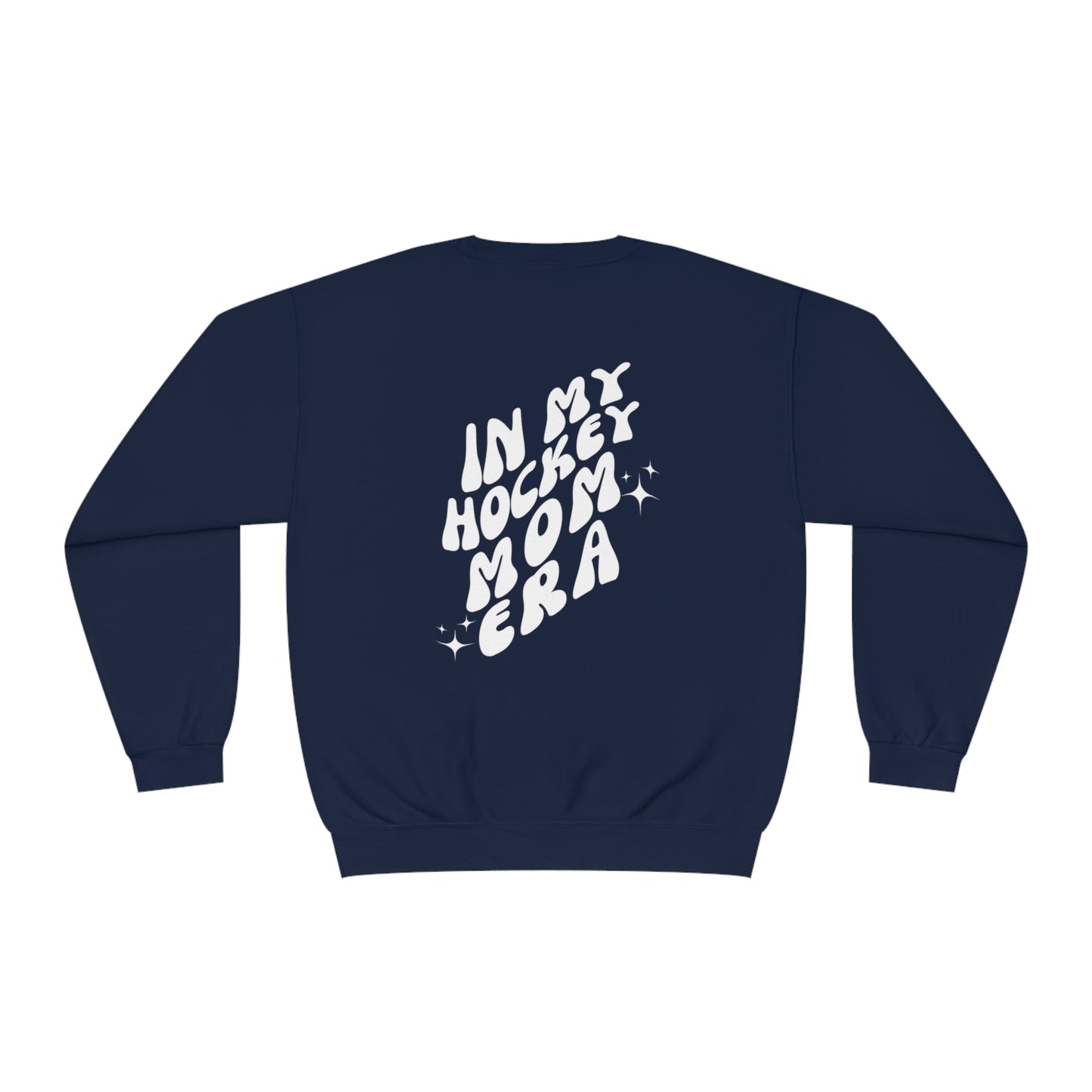 In my Hockey Mom Era Unisex Jerzees Crewneck Sweatshirt