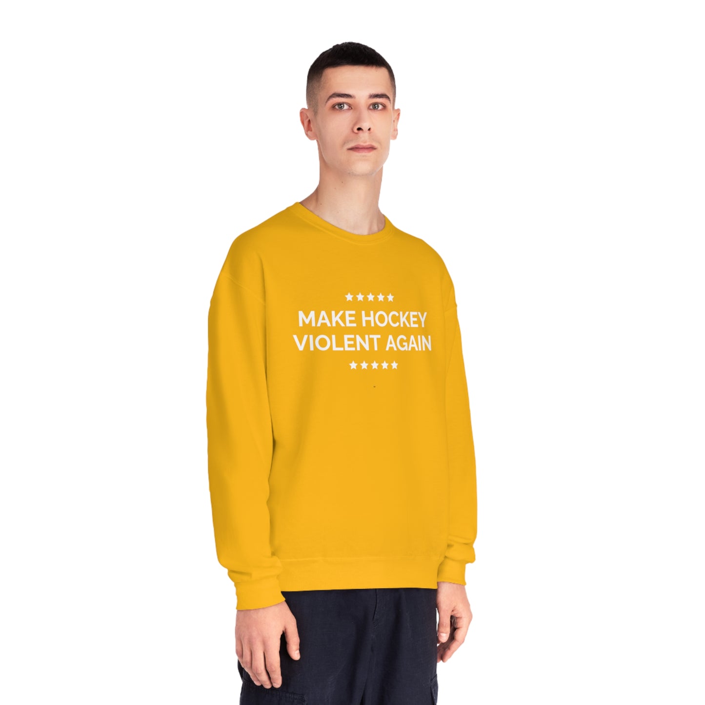 Make Hockey Violent Again Crewneck Sweatshirt