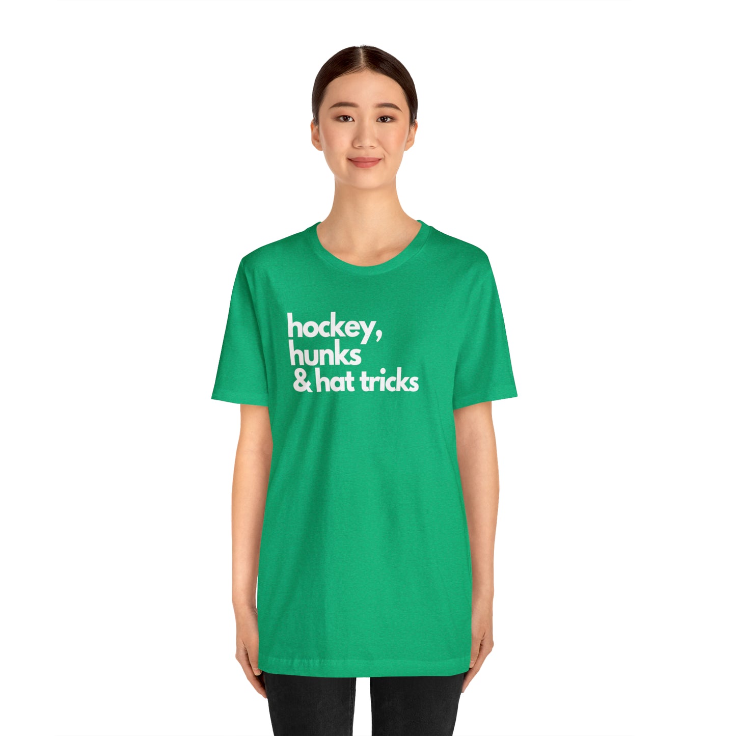 Hockey, Hunks & Hat Tricks Unisex Bella + Canvas T