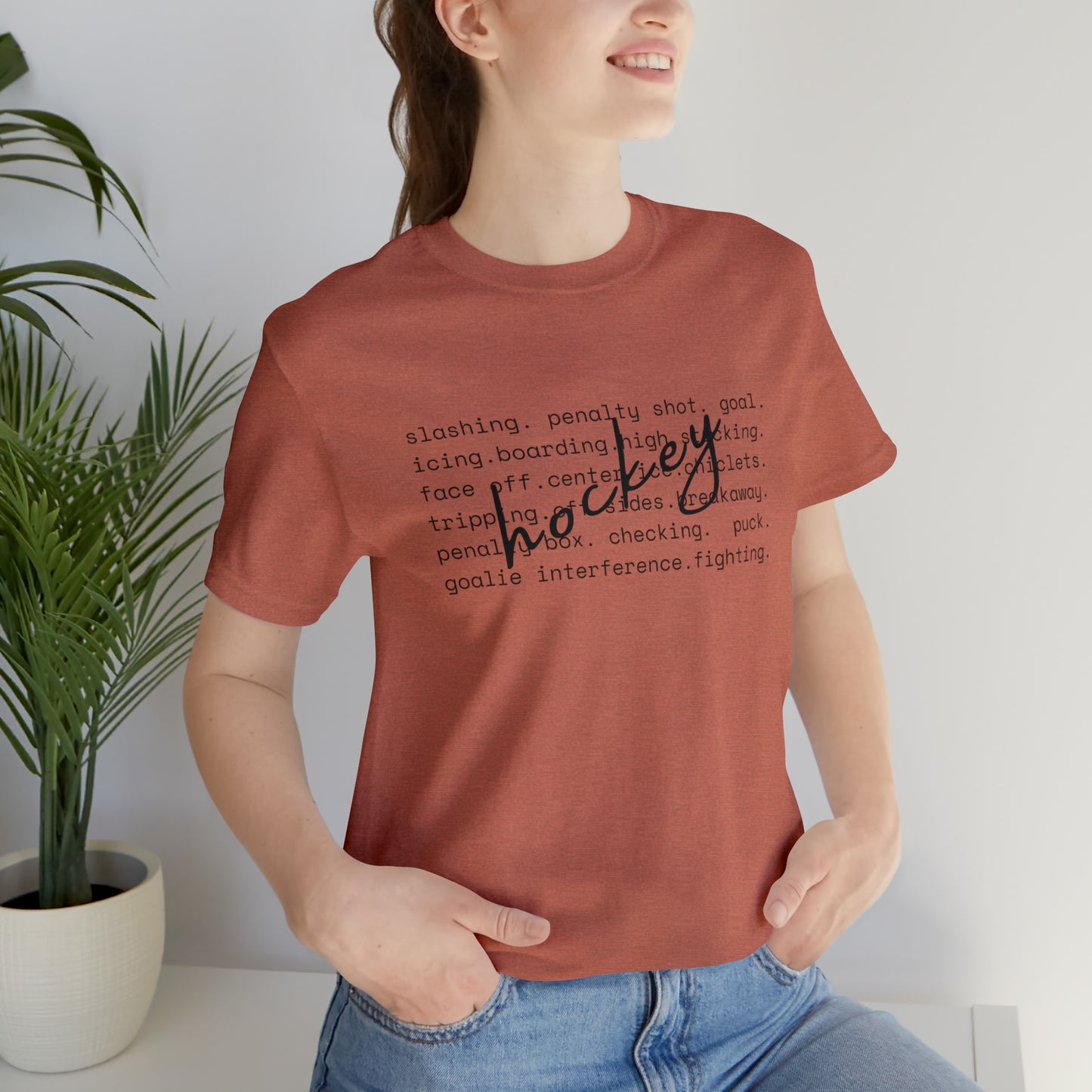 Hockey Unisex Bella + Canvas Tee