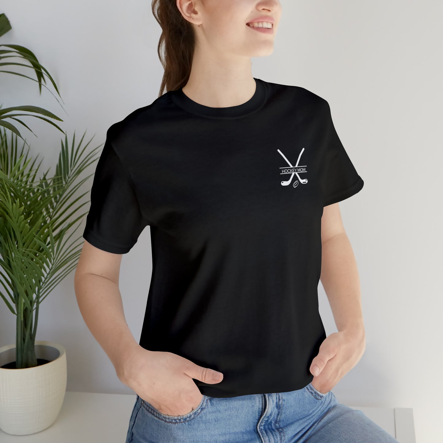 In My Hockey Mom Era Unisex Bella + Canva Tee