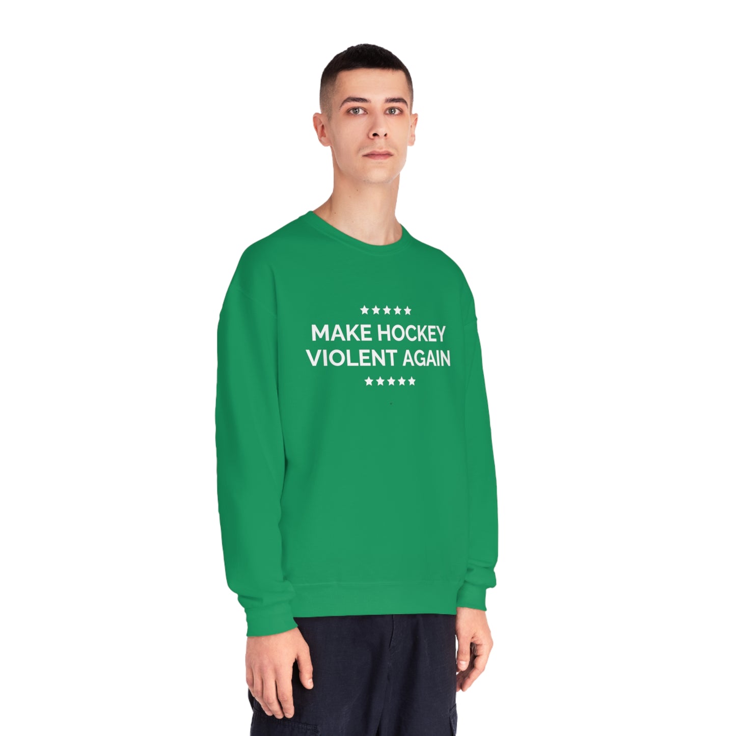 Make Hockey Violent Again Crewneck Sweatshirt