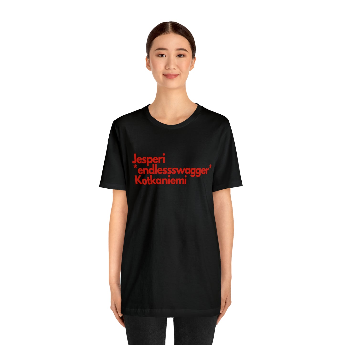 Jesperi *endlessswagger* Kotkaniemi Unisex Jersey Short Sleeve Tee