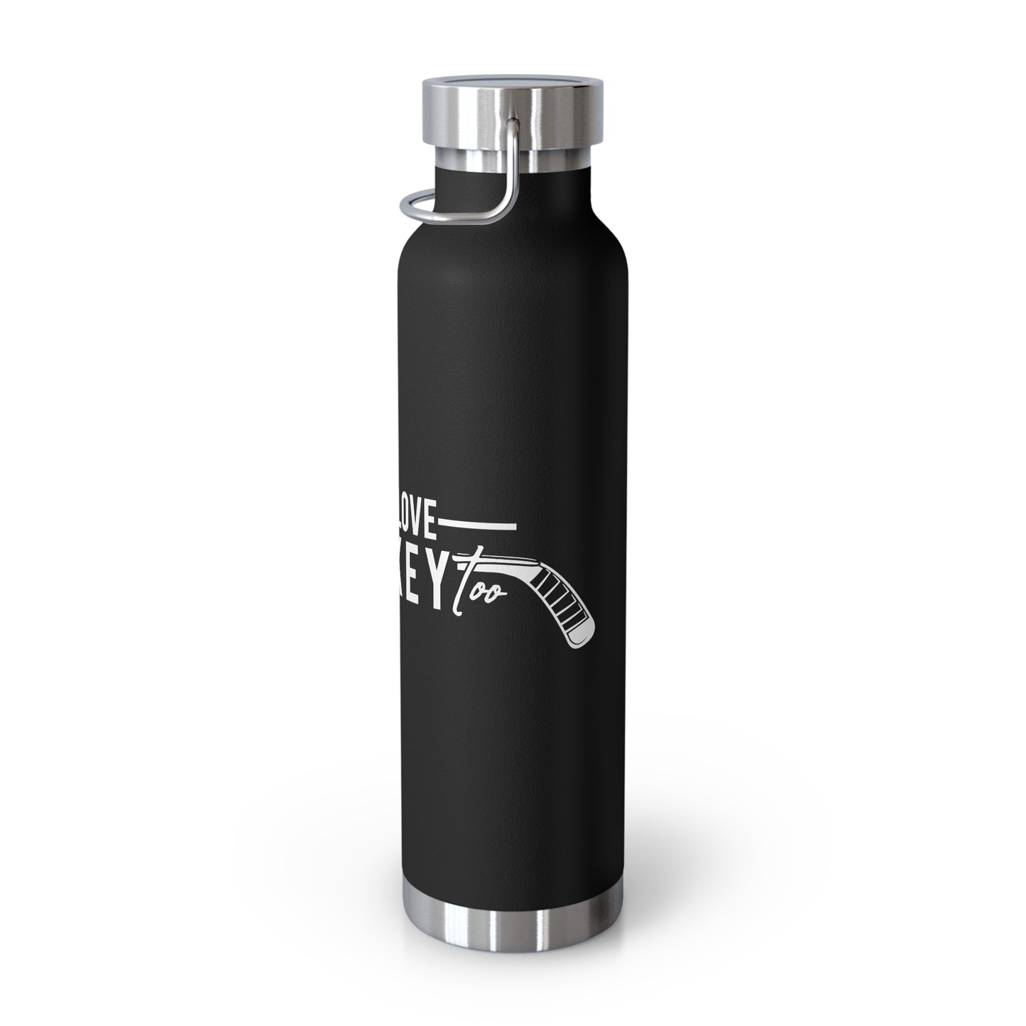 Ladies Love Hockey Too Insulated Bottle, 22oz